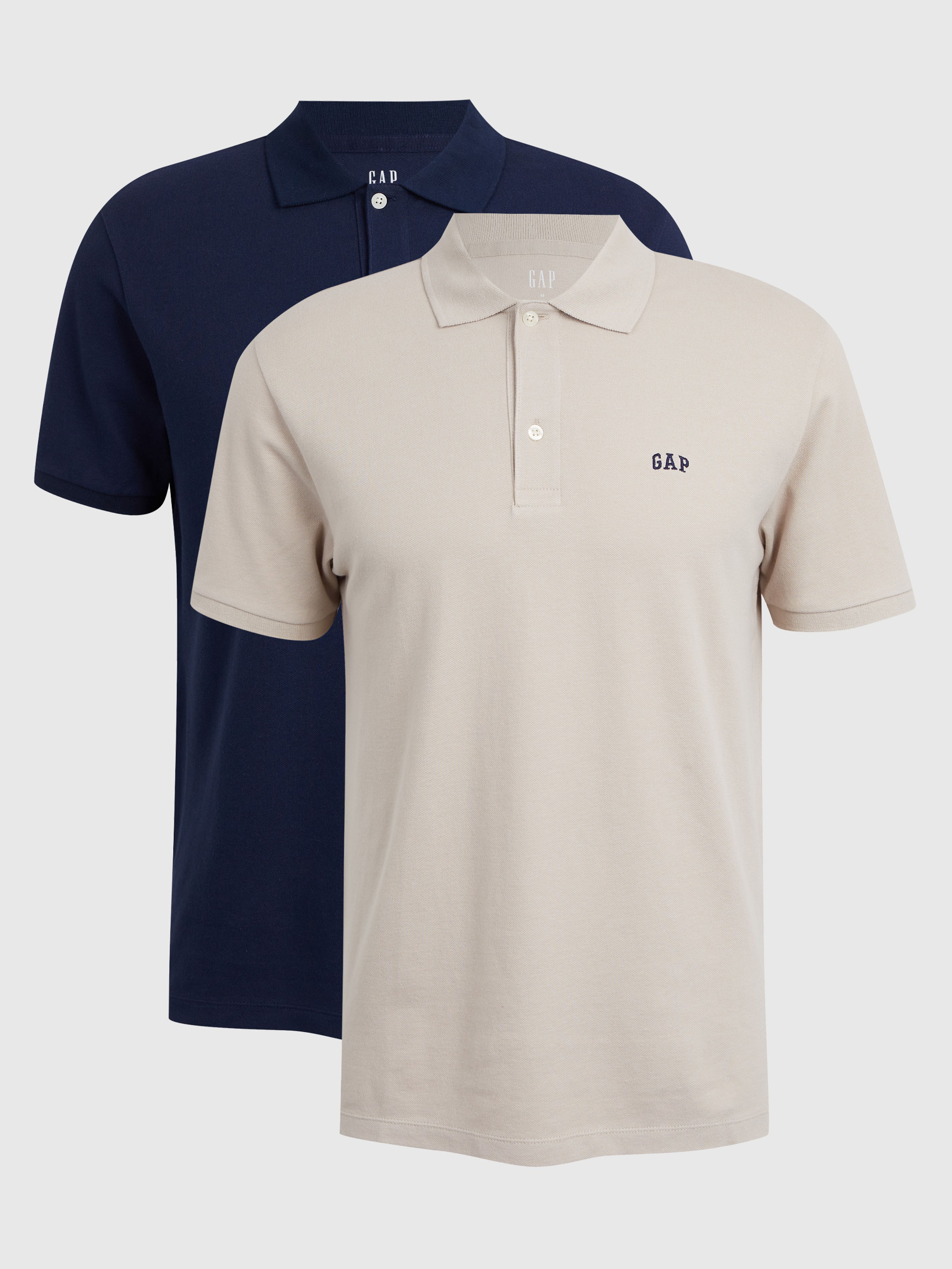 Poloshirts logo, 2-Stk