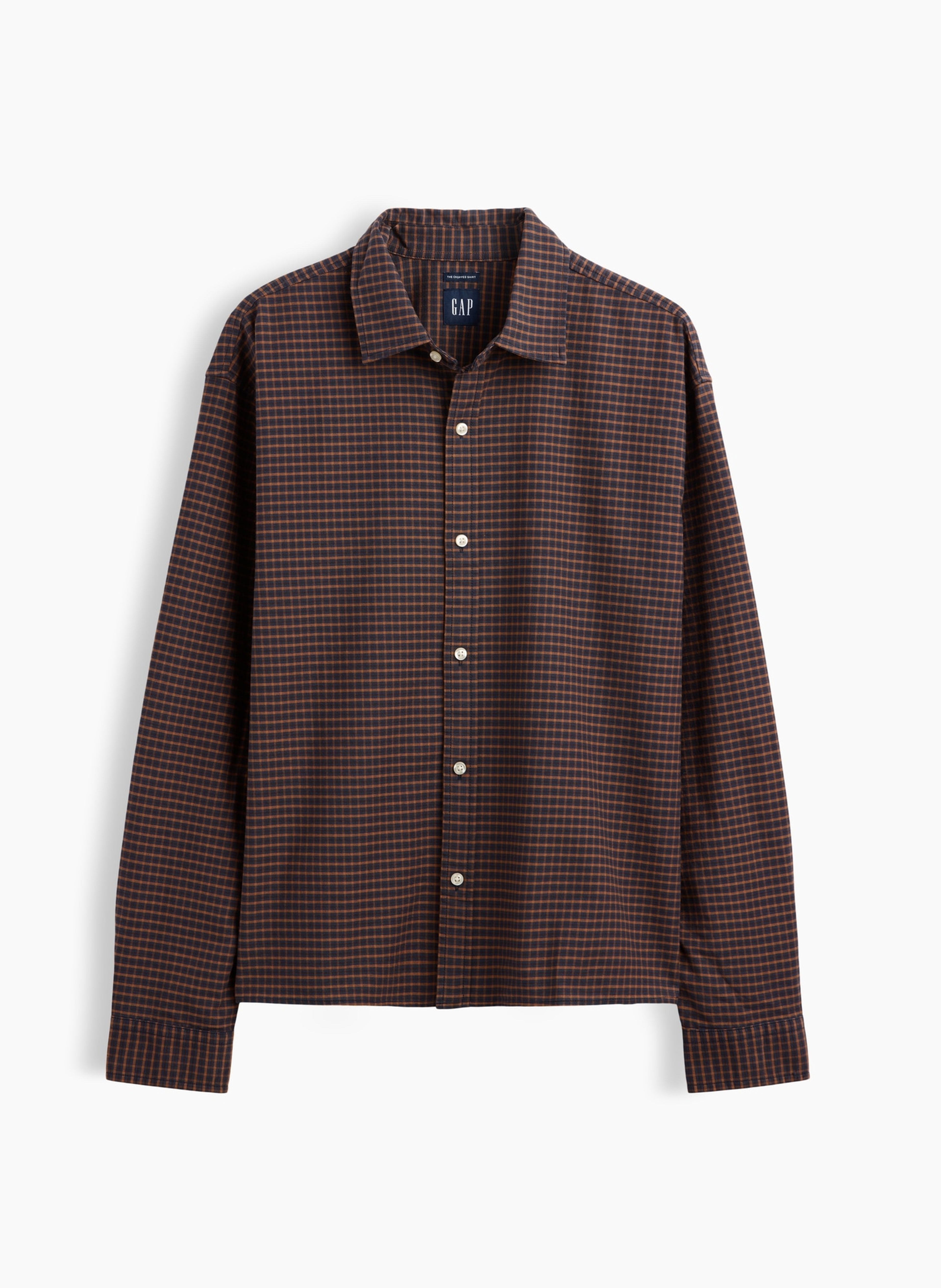Crop košile Oxford Shirt - 005