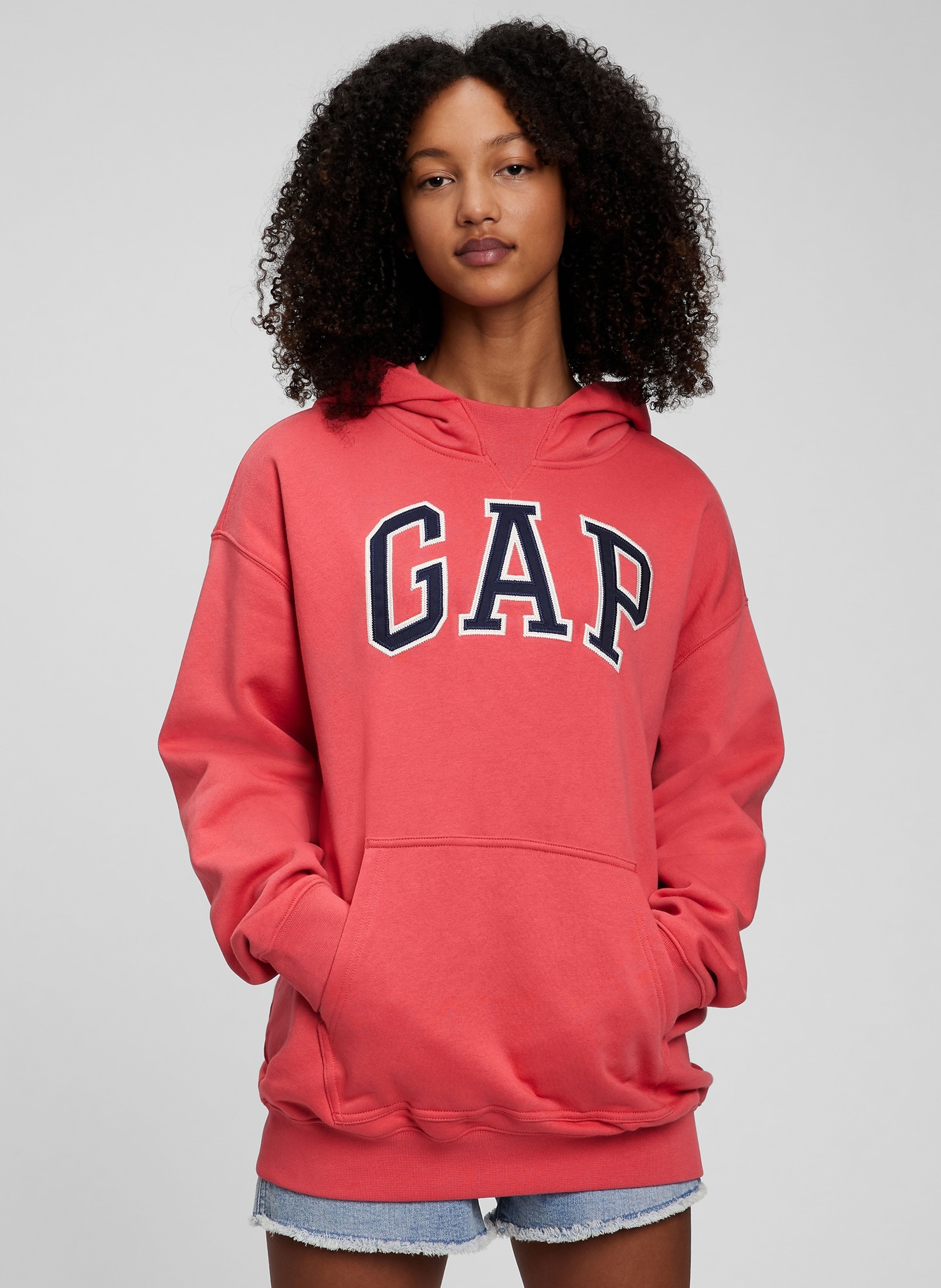 Dětská mikina s kapucí unisex s logem - 003