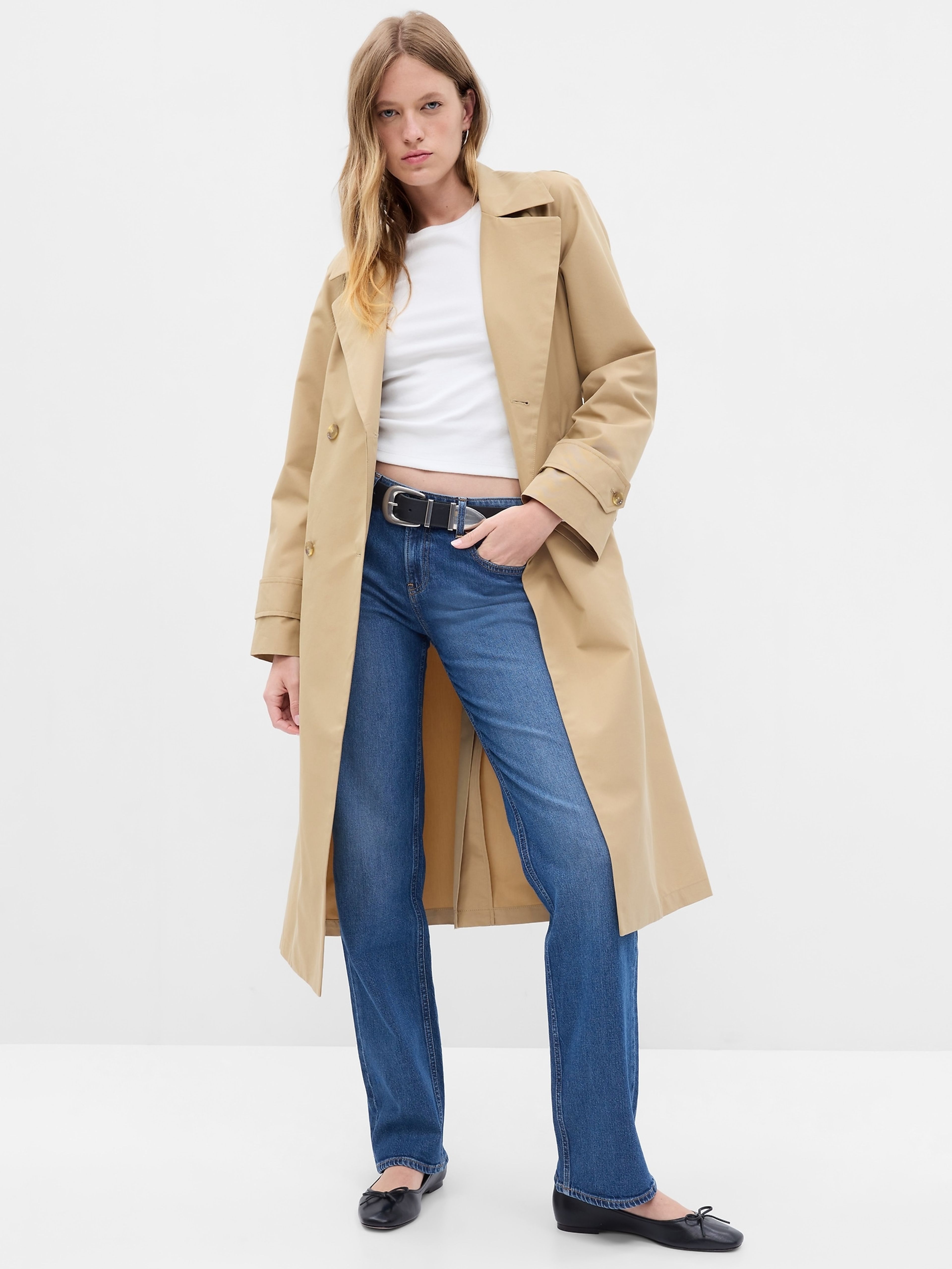 Damen Oversize-Trenchcoat