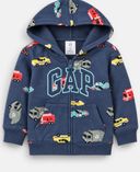 Sudadera bebé French Terry con logo-Azul marino - 002