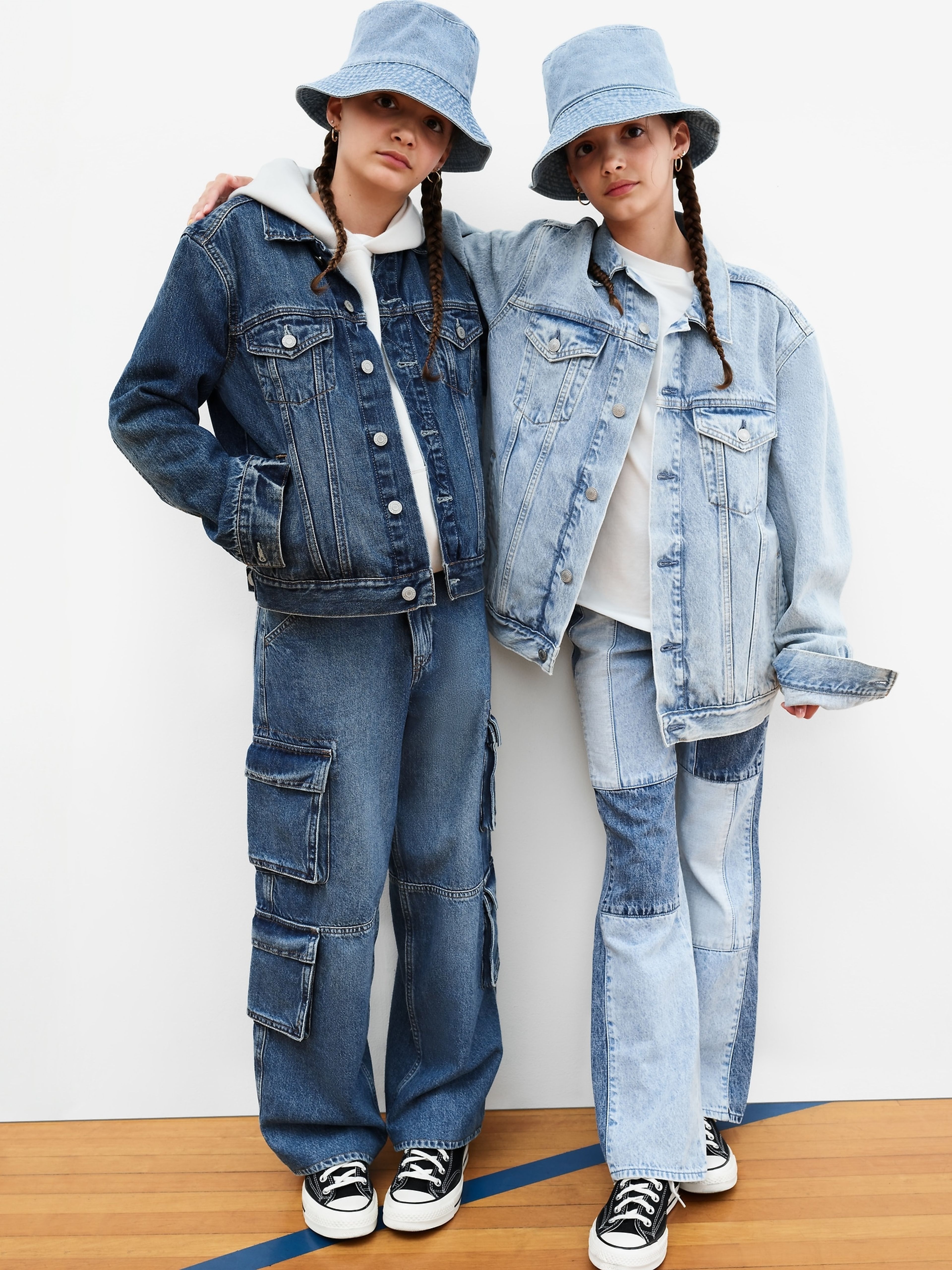 Kinder Jeansjacke Unisex - 008