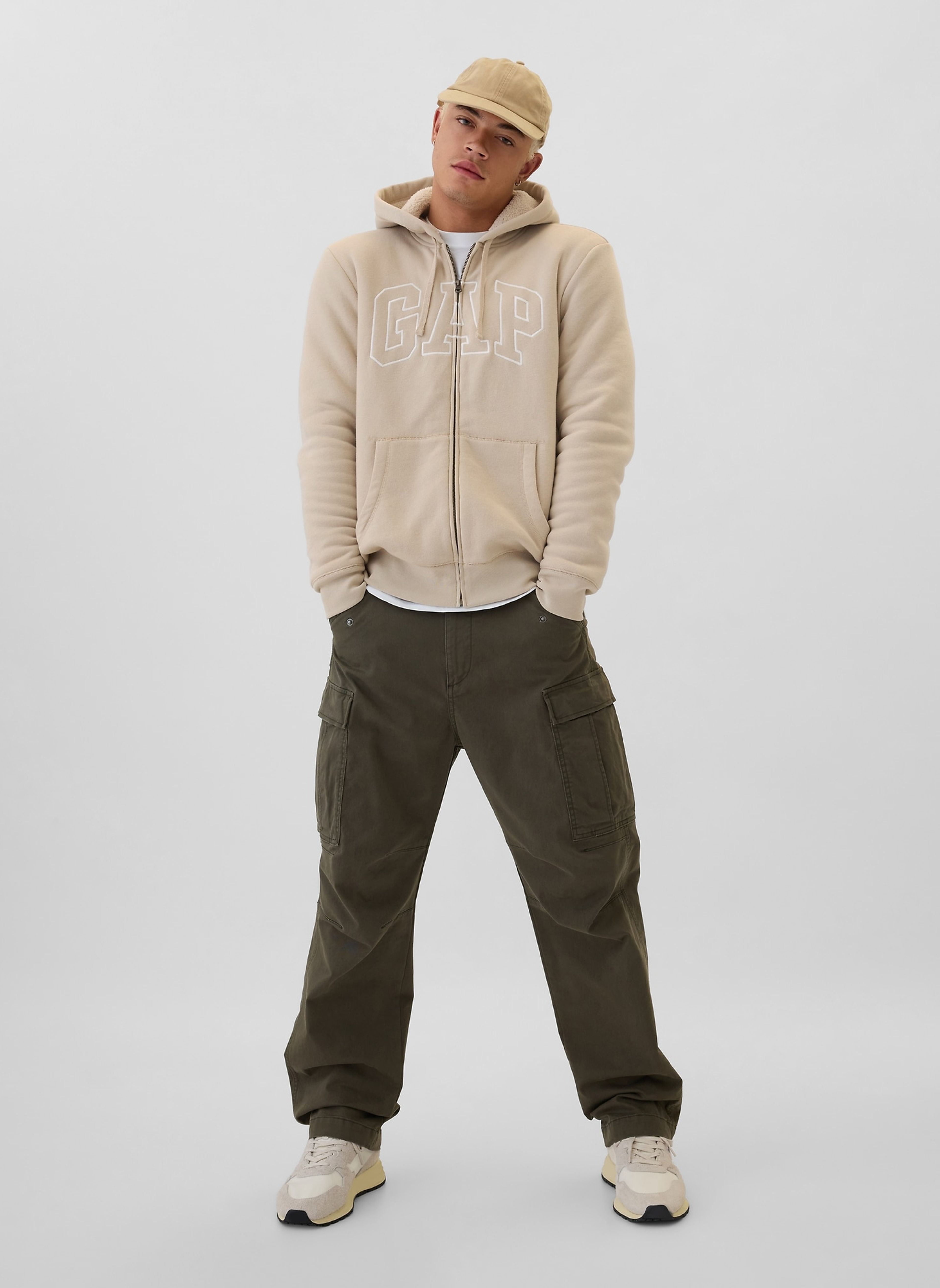 Mikina sherpa s logem - 003