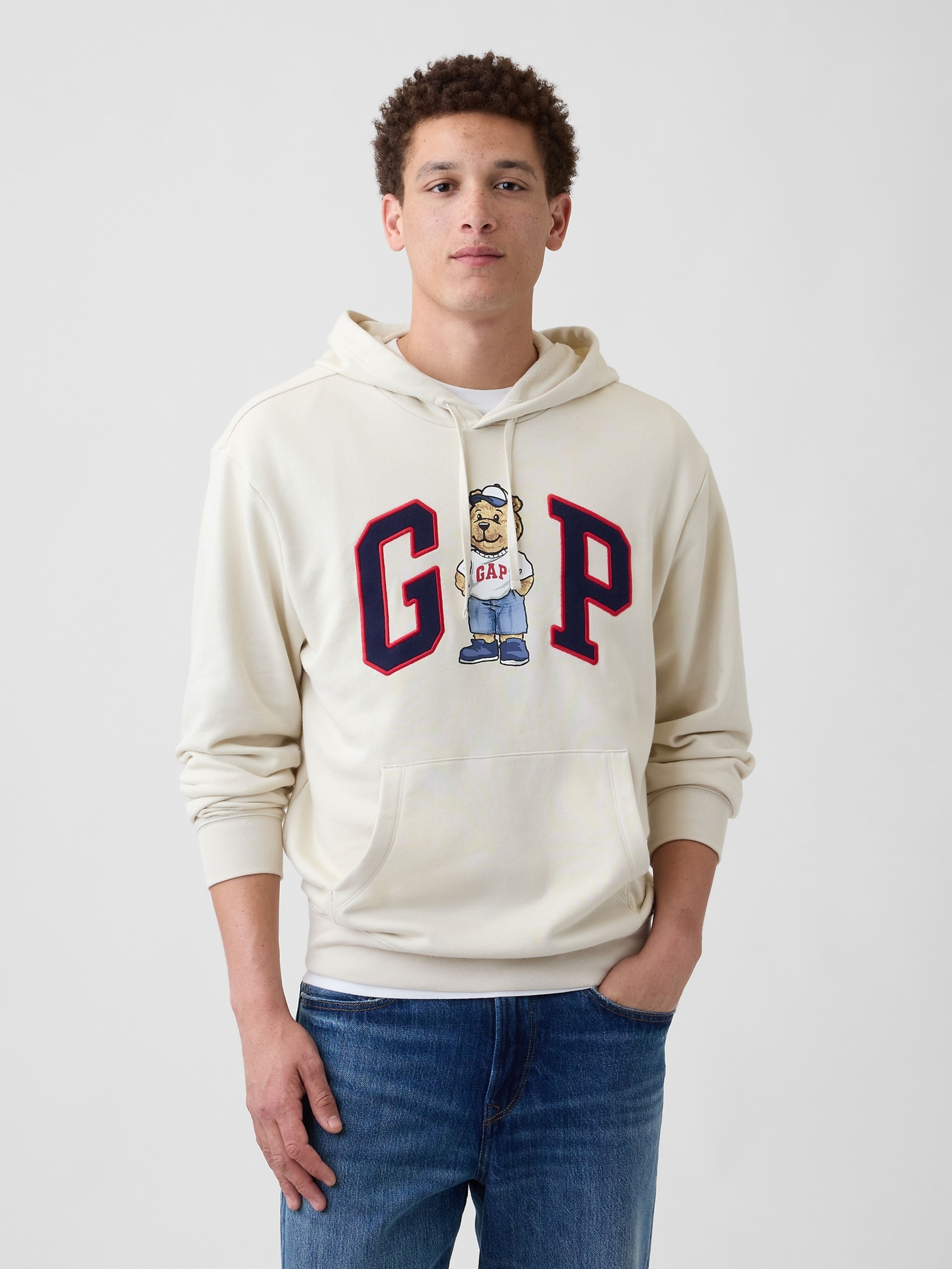 Kapuzen-Sweatshirt mit Logo