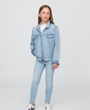 Kinder Jeggings Stretch-Blauw - 001