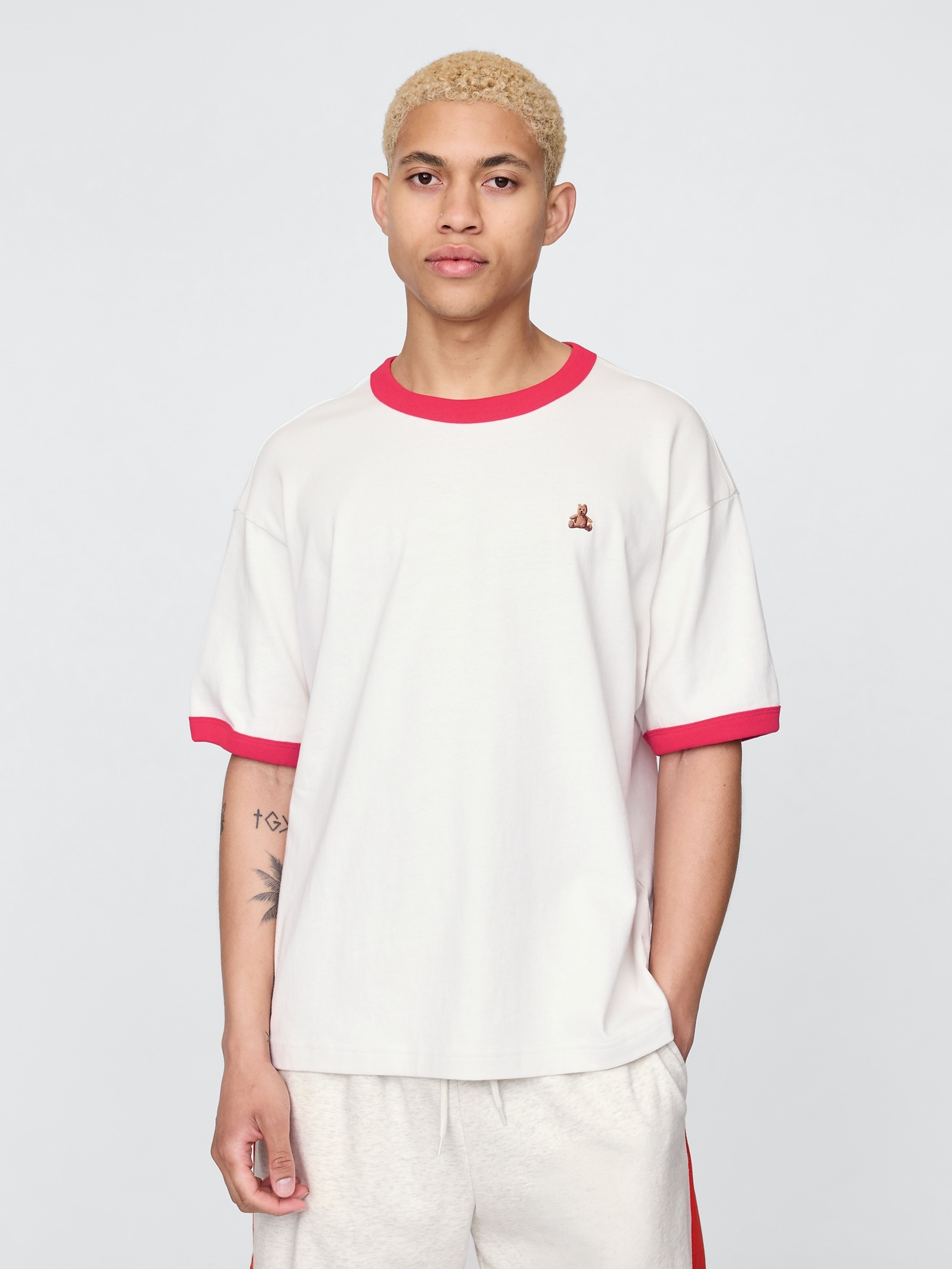 Herren-Oversize-T-Shirt Brannan