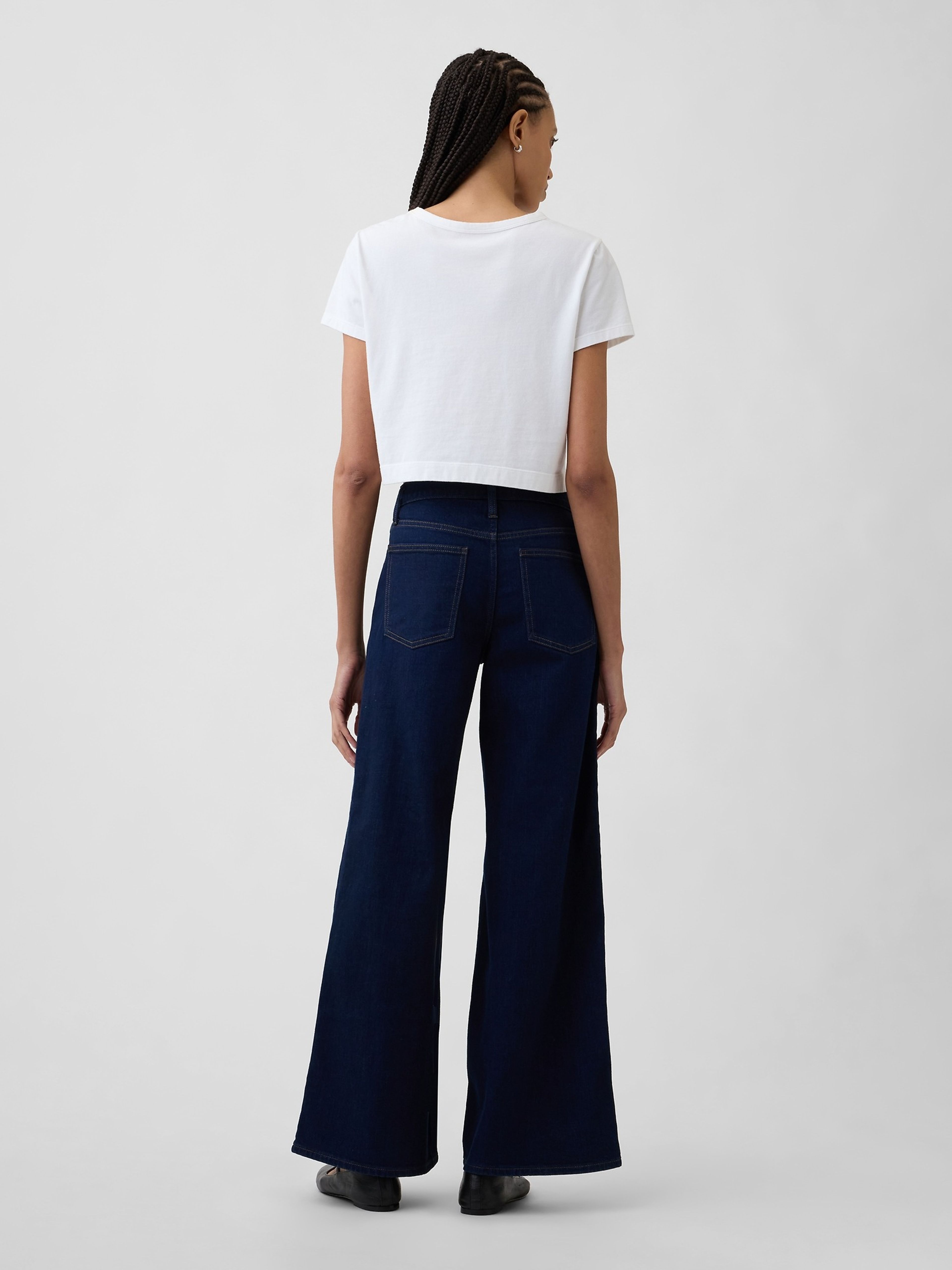 Jean Mid Rise Wide-Leg - 004