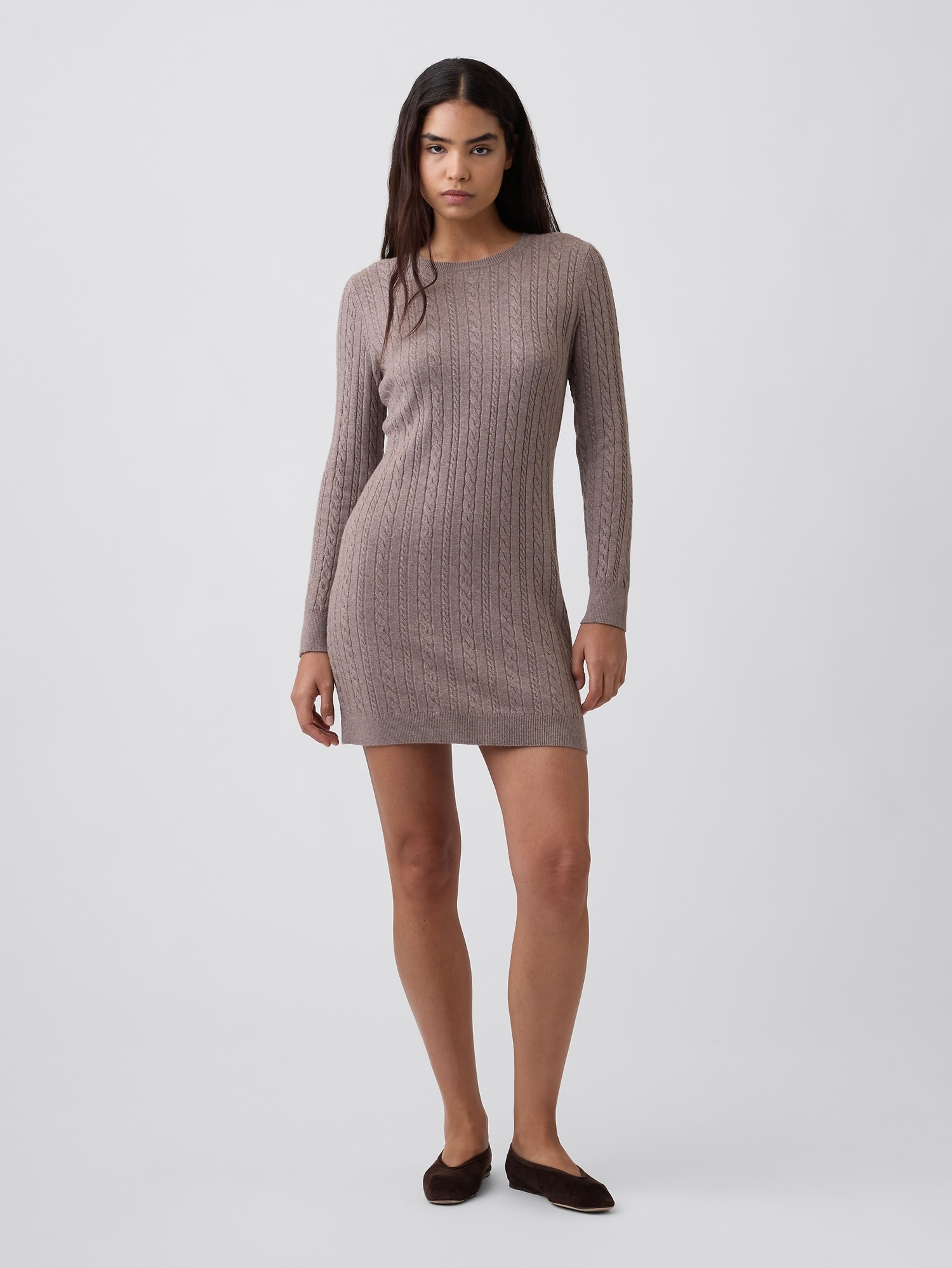 Mini-Strickkleid CashSoft - 001