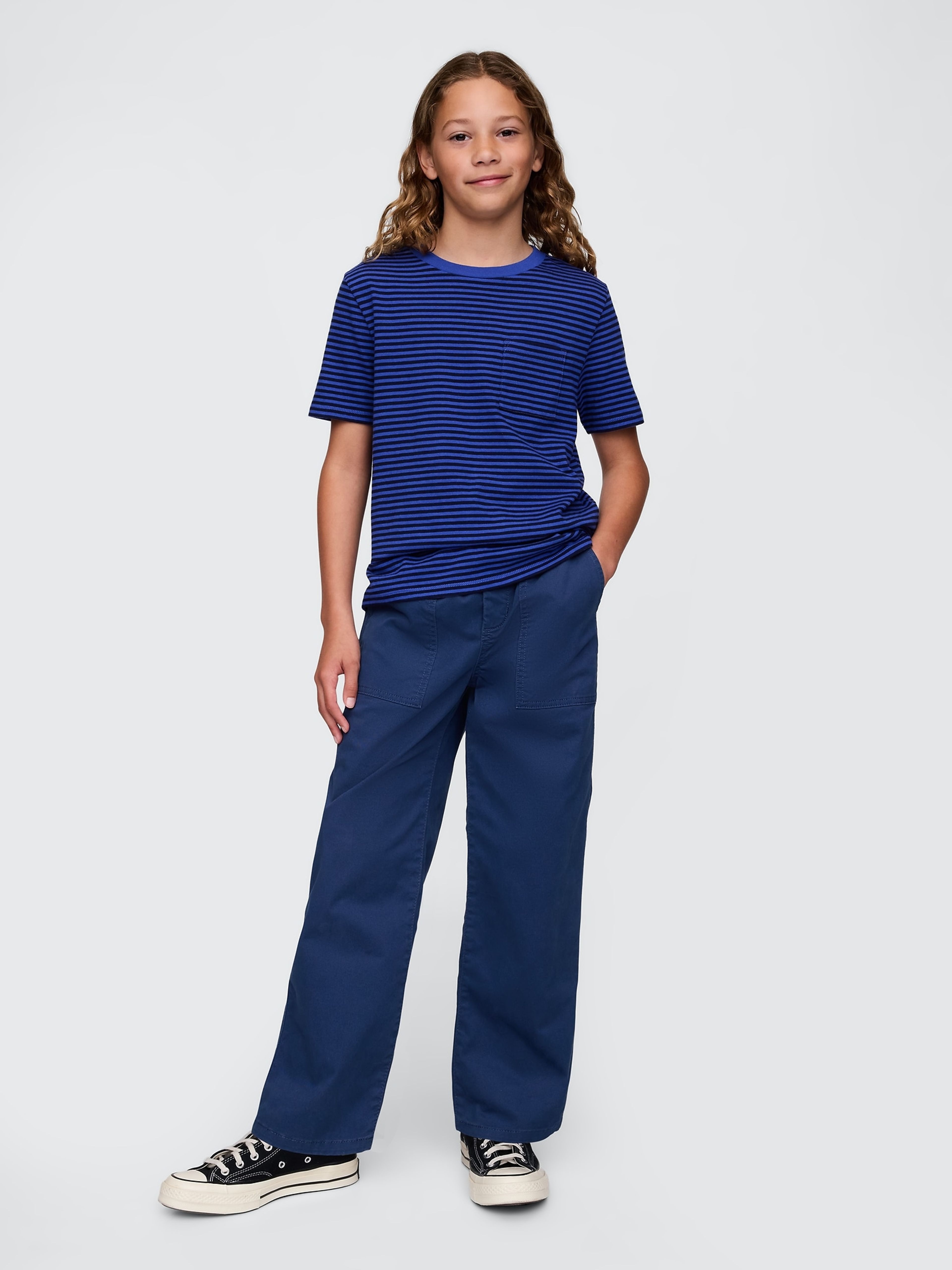 NAME IT Pantaloni Chino Unisex Per Bambini E Ragazzi - Modello Danese Morbido E Comodo - Capo Semplice E Alla Moda