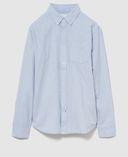 Camisa Standard Oxford-Azul - 001