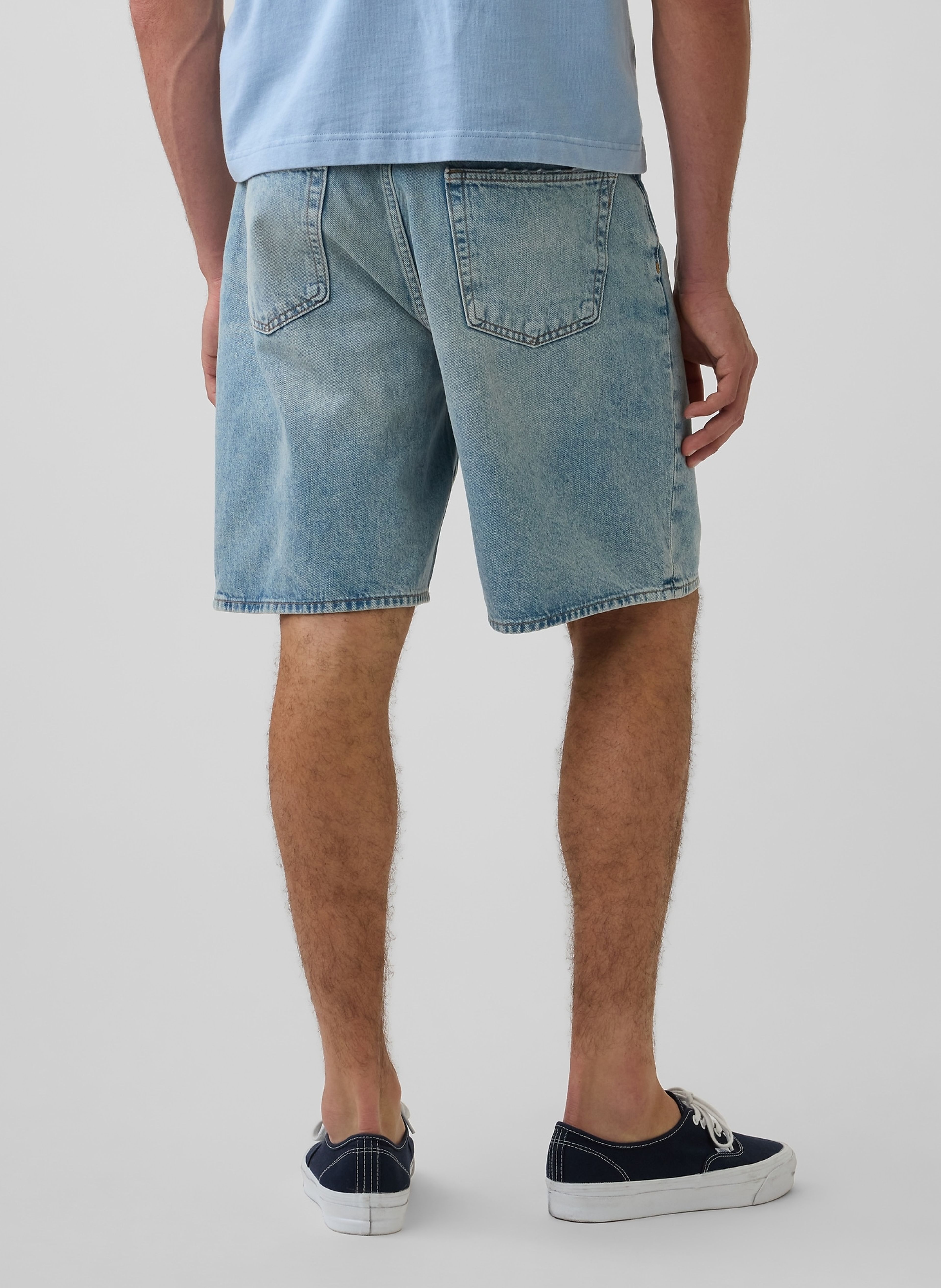 Shorts 90s loose in denim - 006