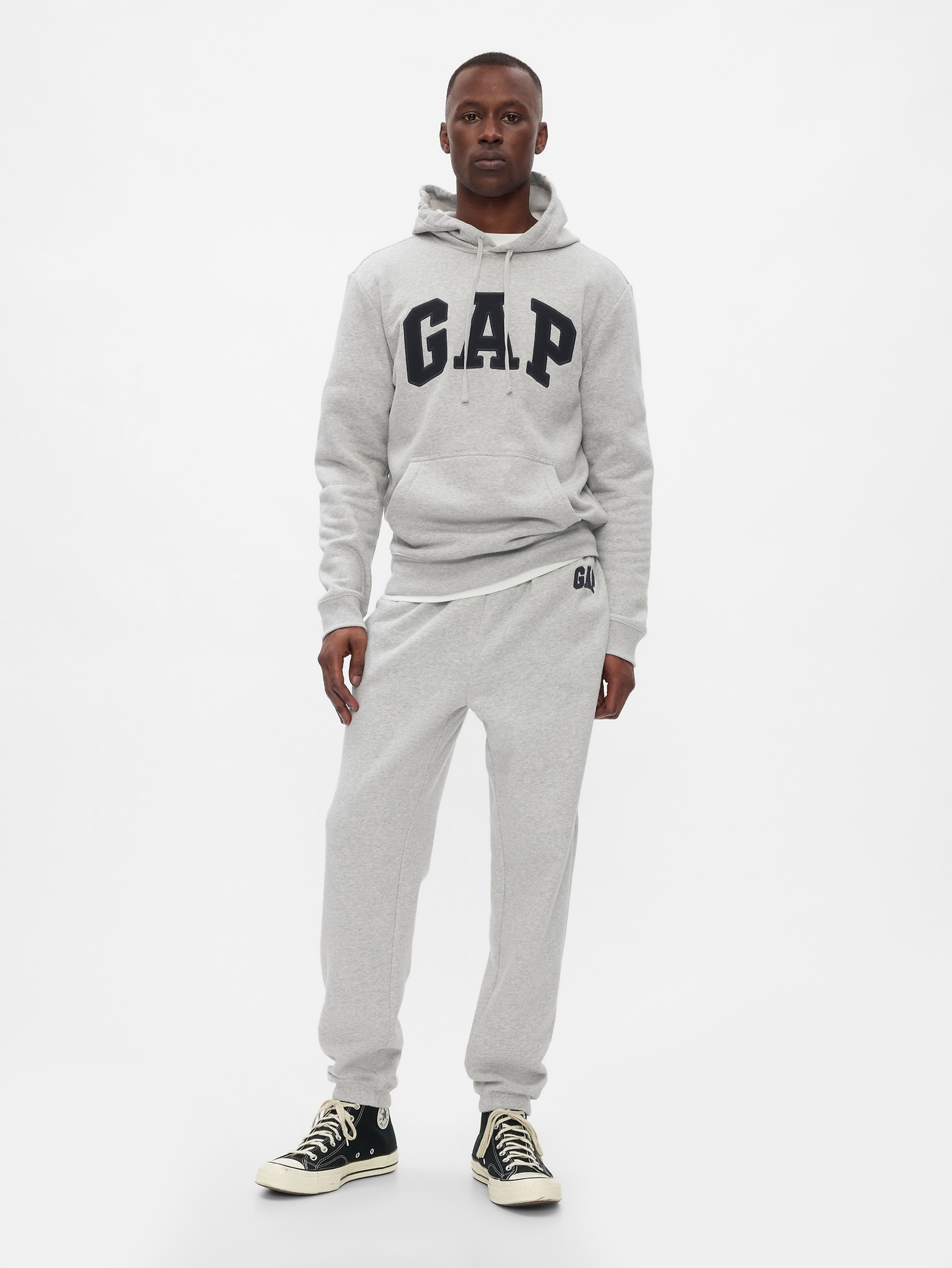 Herren Fleece-Jogginghose mit Logo