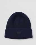 Gorro con logo-Azul marino - 001