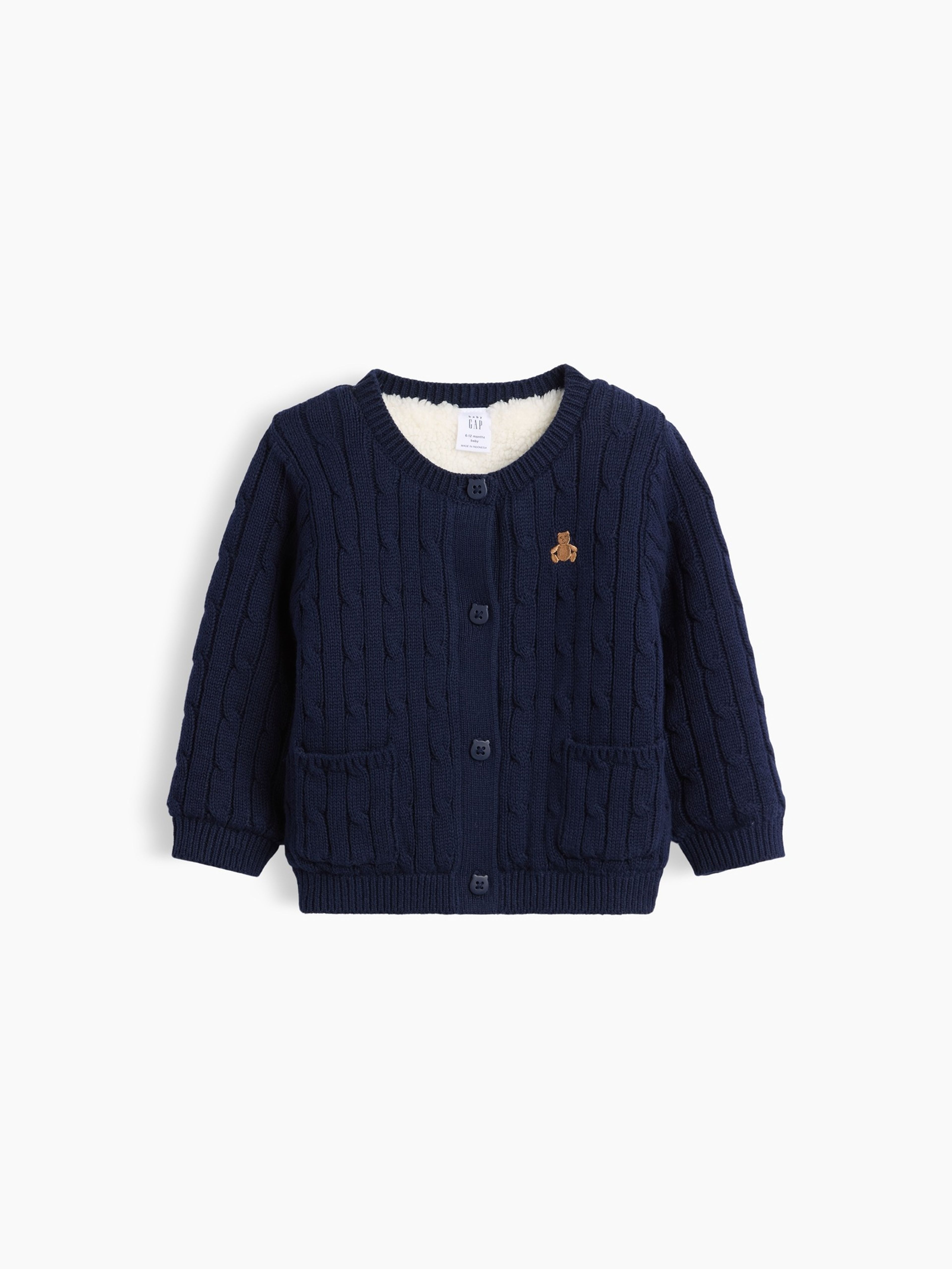Baby sherpa svetr - 001
