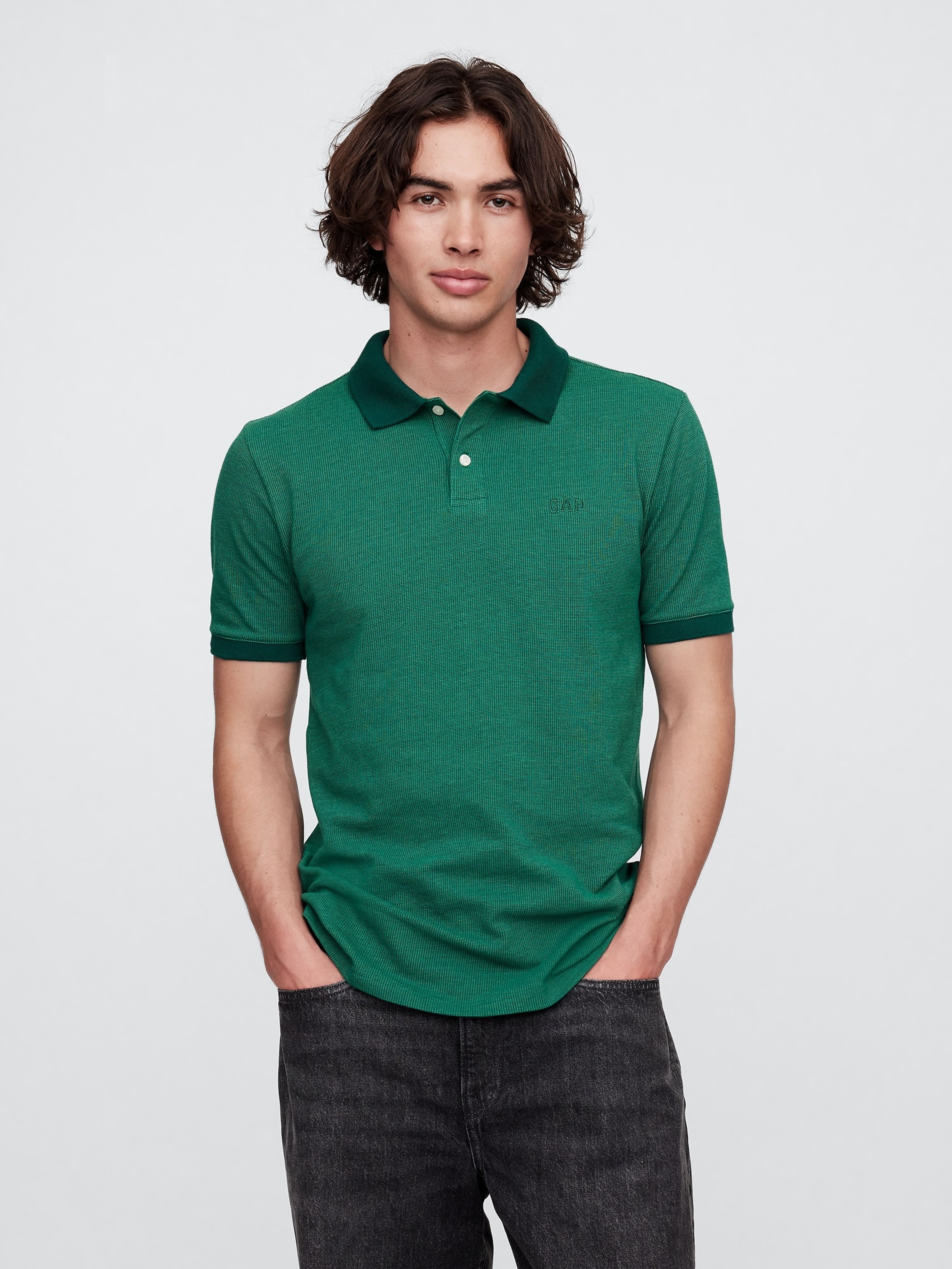 Herren-Poloshirt aus Piqué