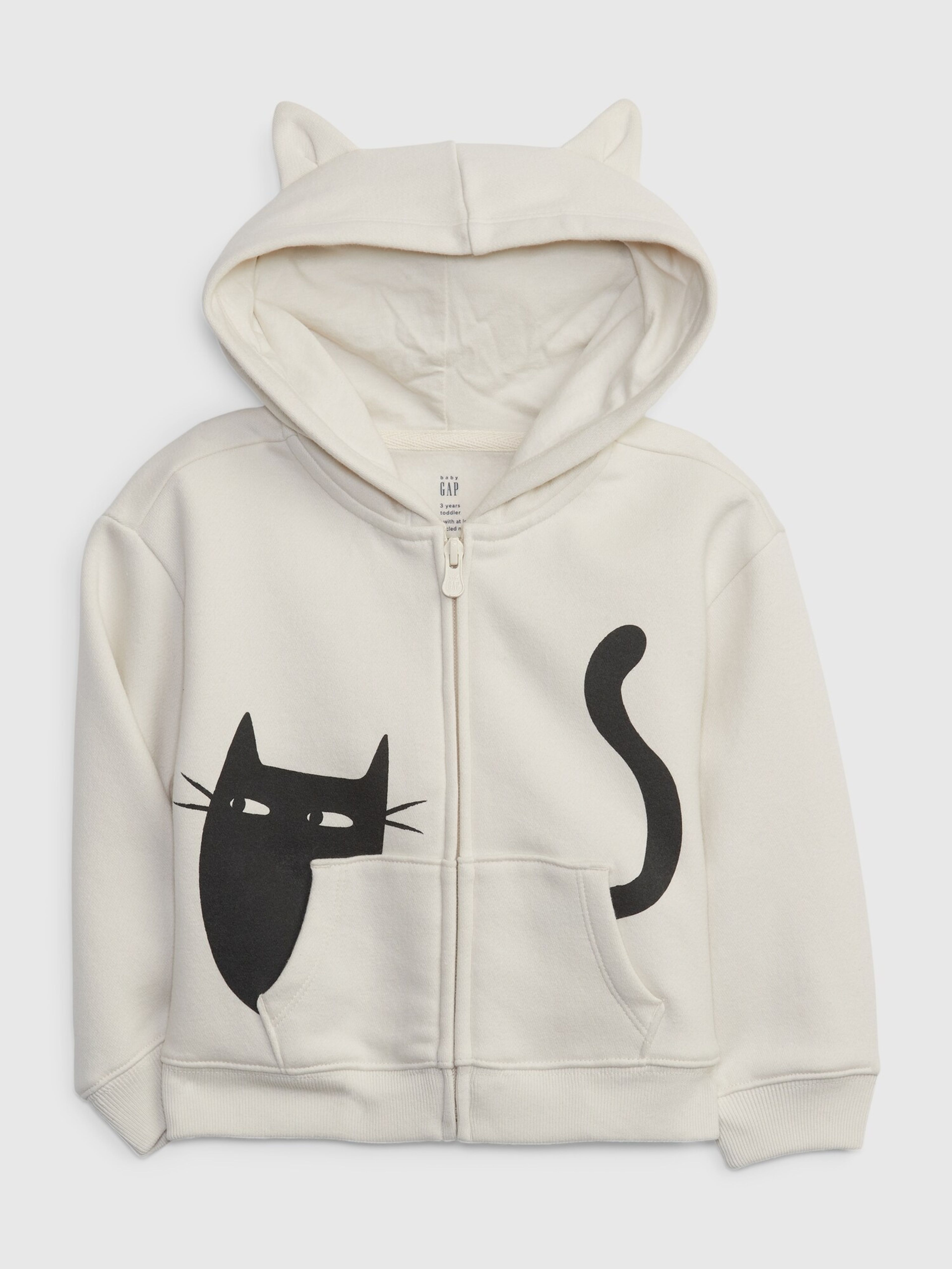 Kinder-Sweatjacke halloween cat