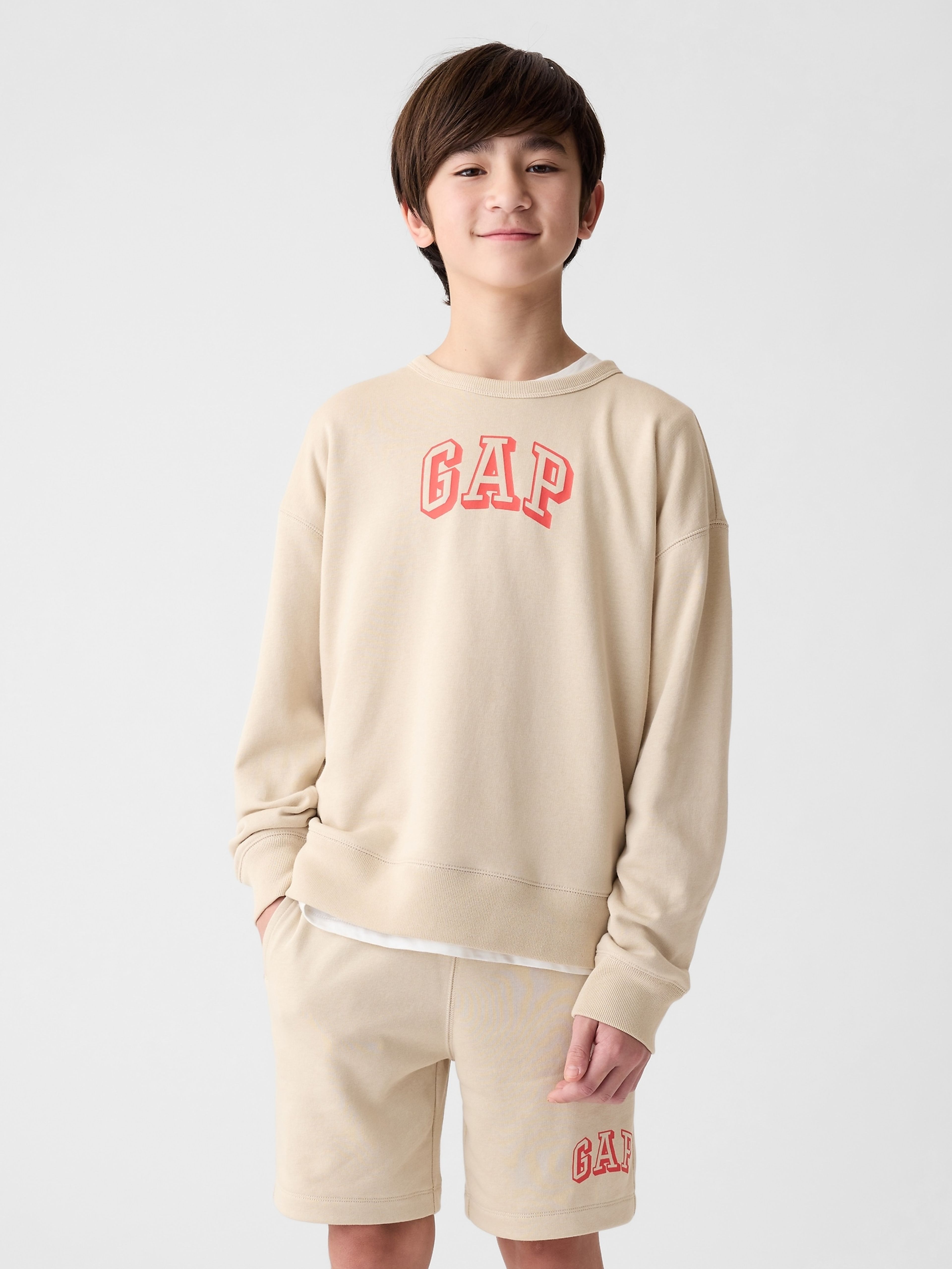 Kinder Sweatshirt mit Logo