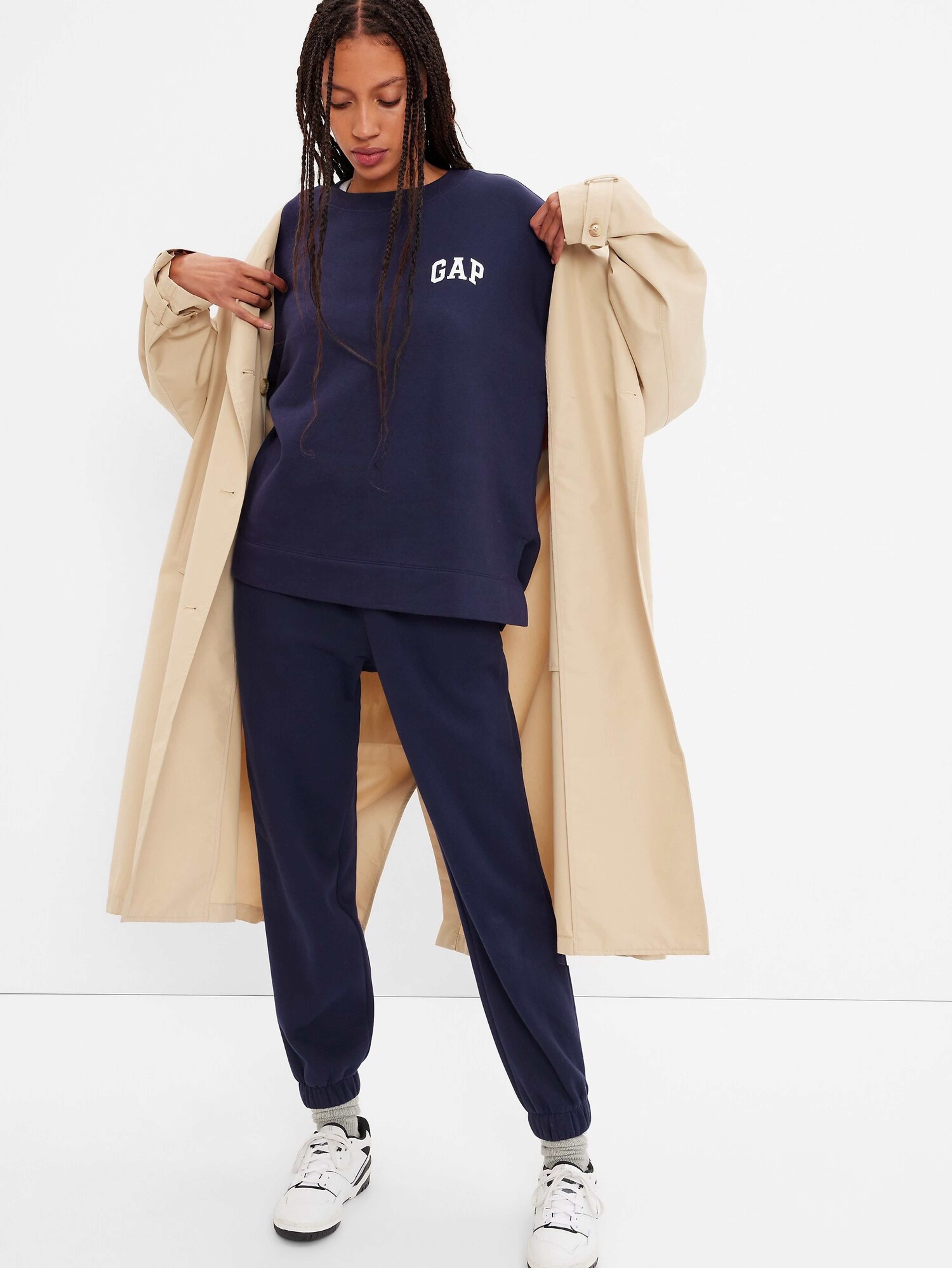 Mikina vintage soft oversize
