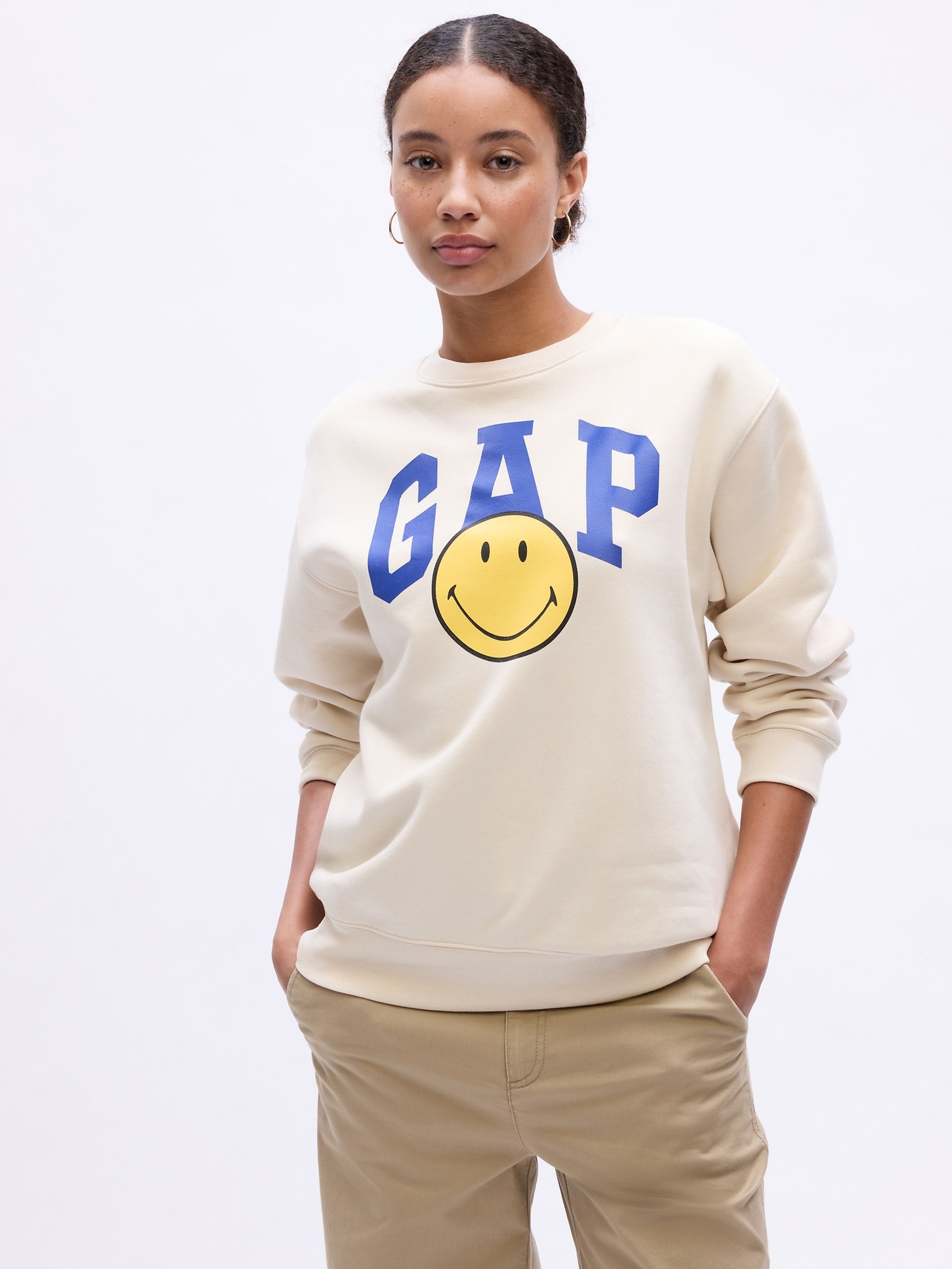 GAP & SmileyWorld® pulóver