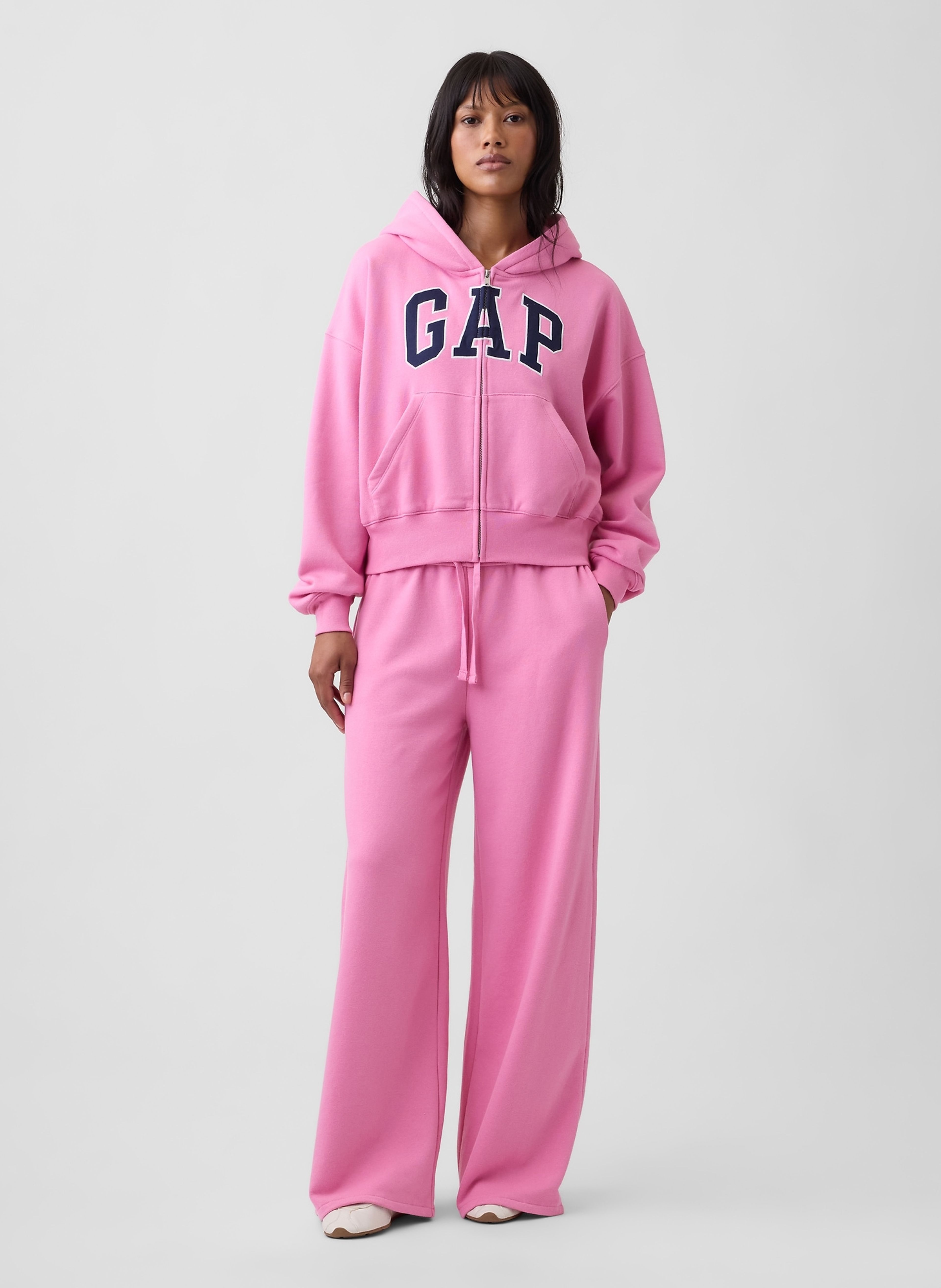 Oversize mikina VintageSoft s logom - 002