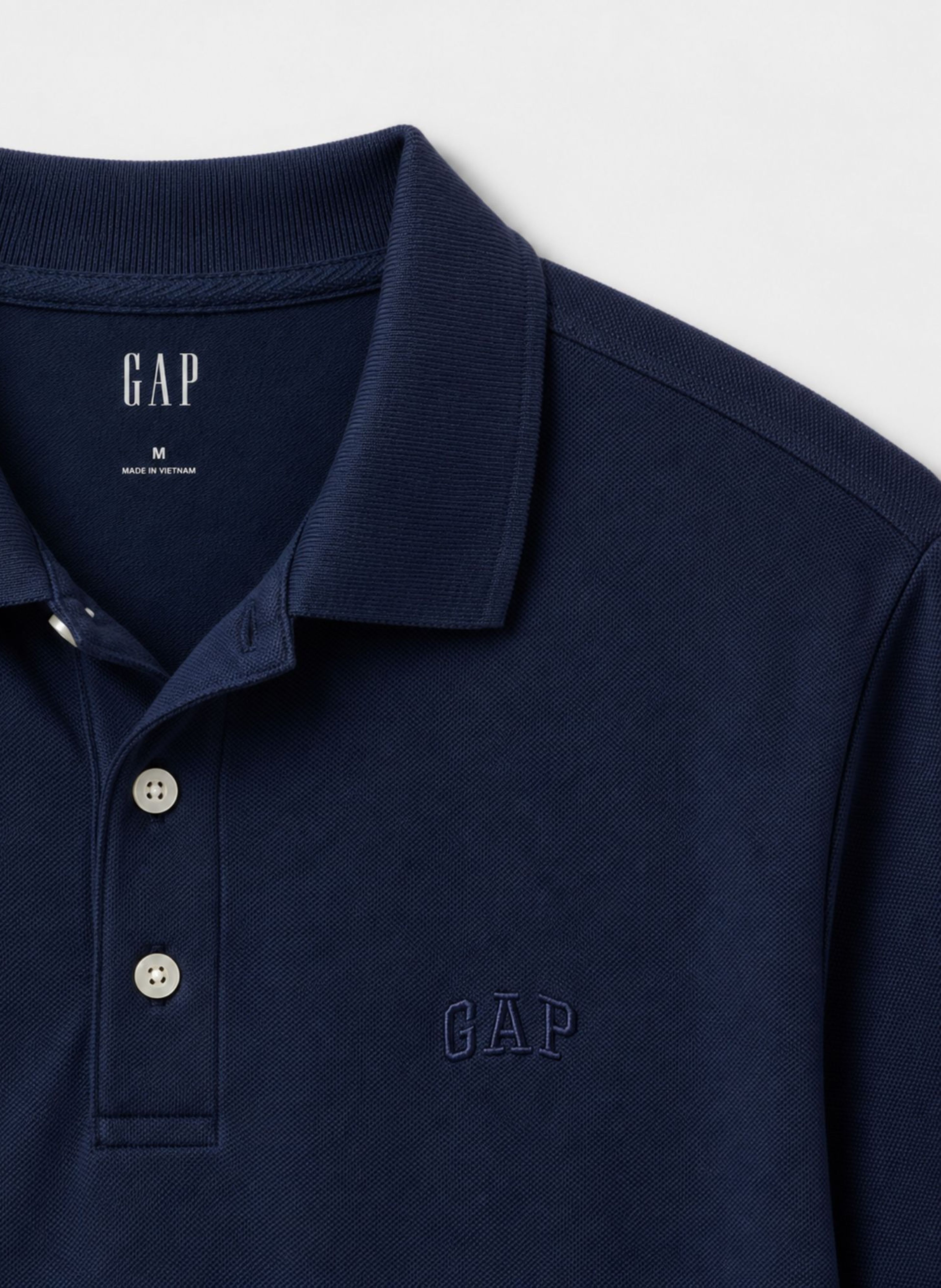 Tricou polo piqué cu logo - 003