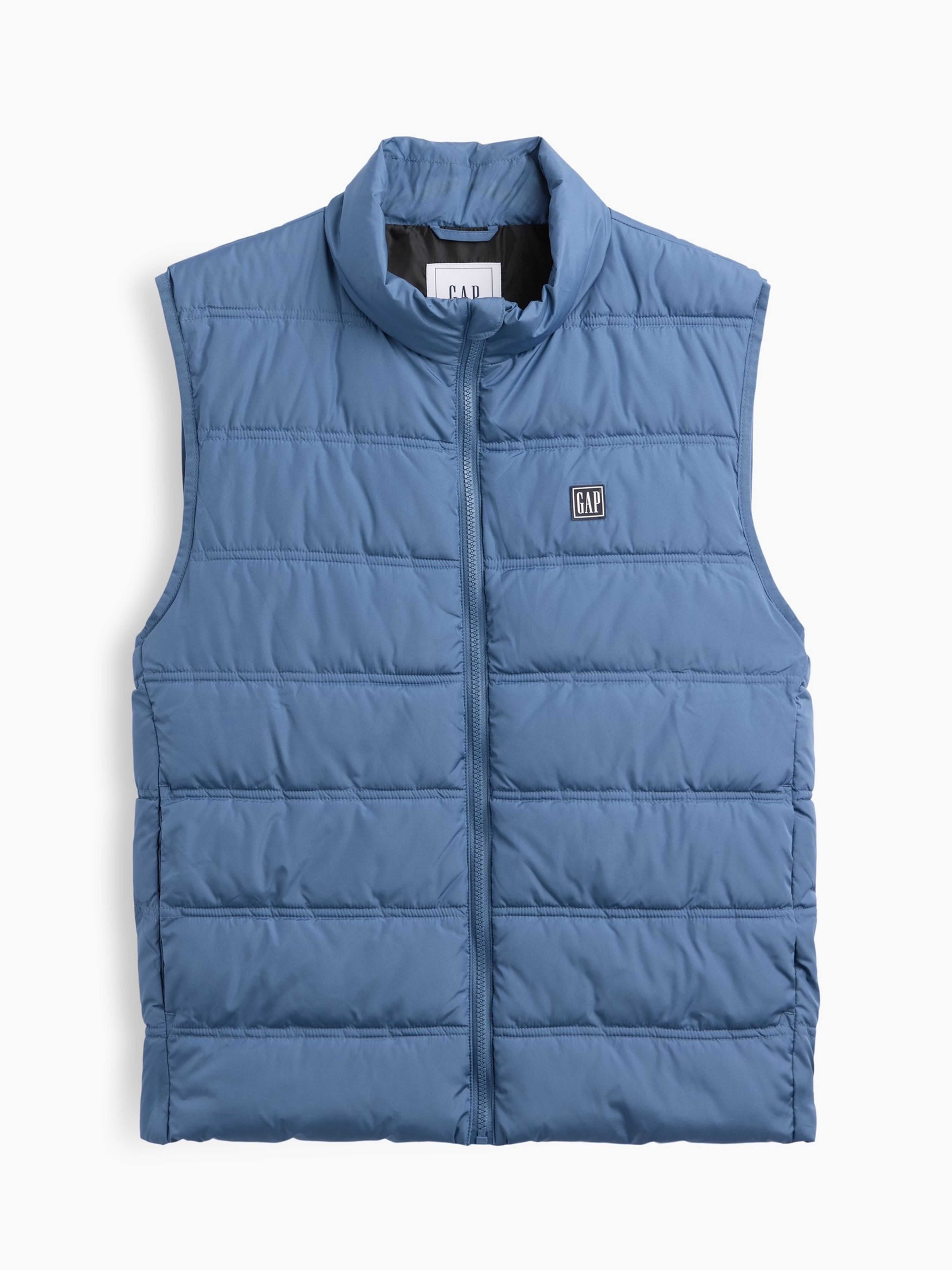 Gesteppte Weste mit Logo - 005