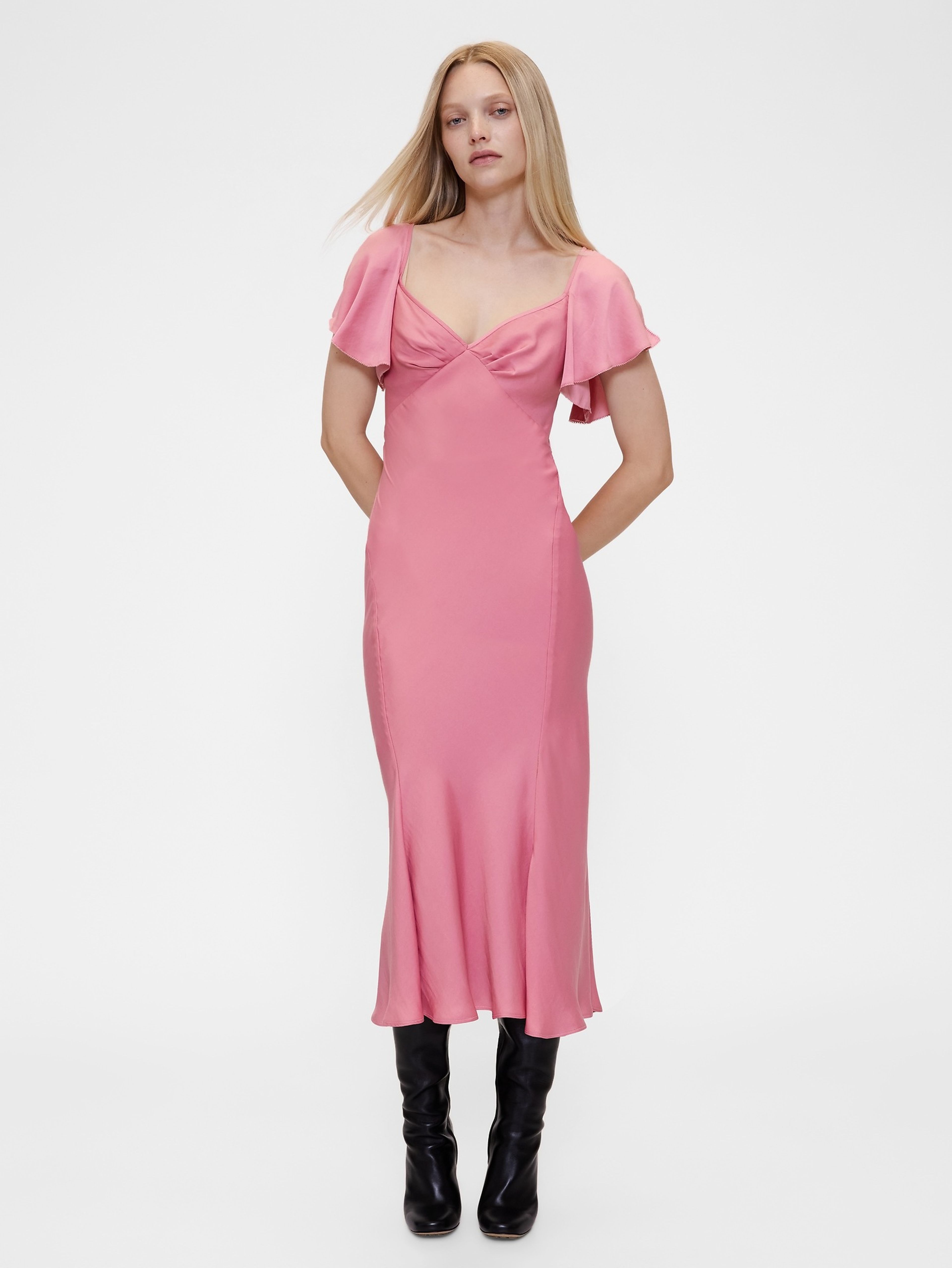 Damen-Satin-Midikleid GapStudio by Zac Posen