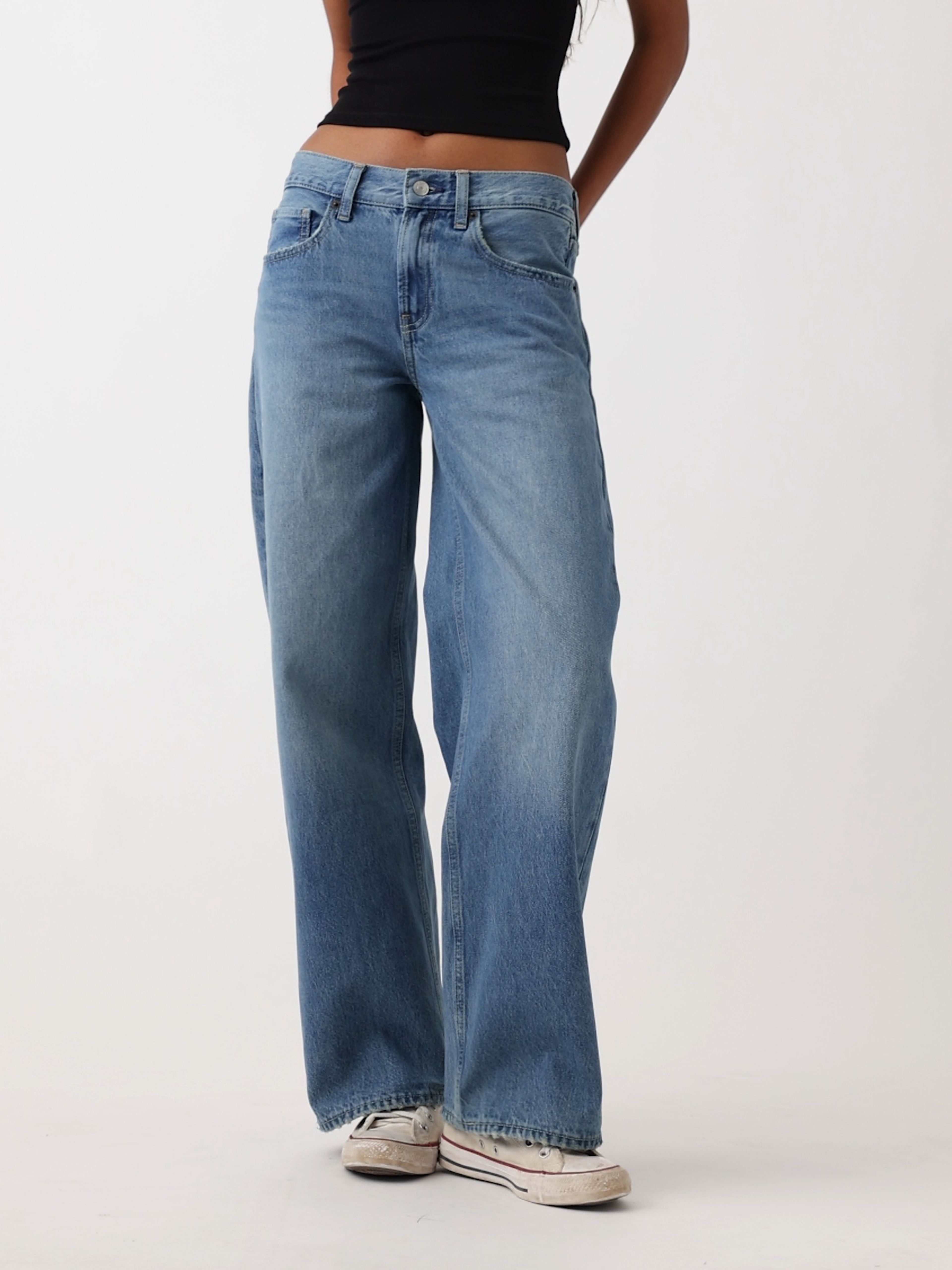 Jean The Hailey Low Rise Loose - 011