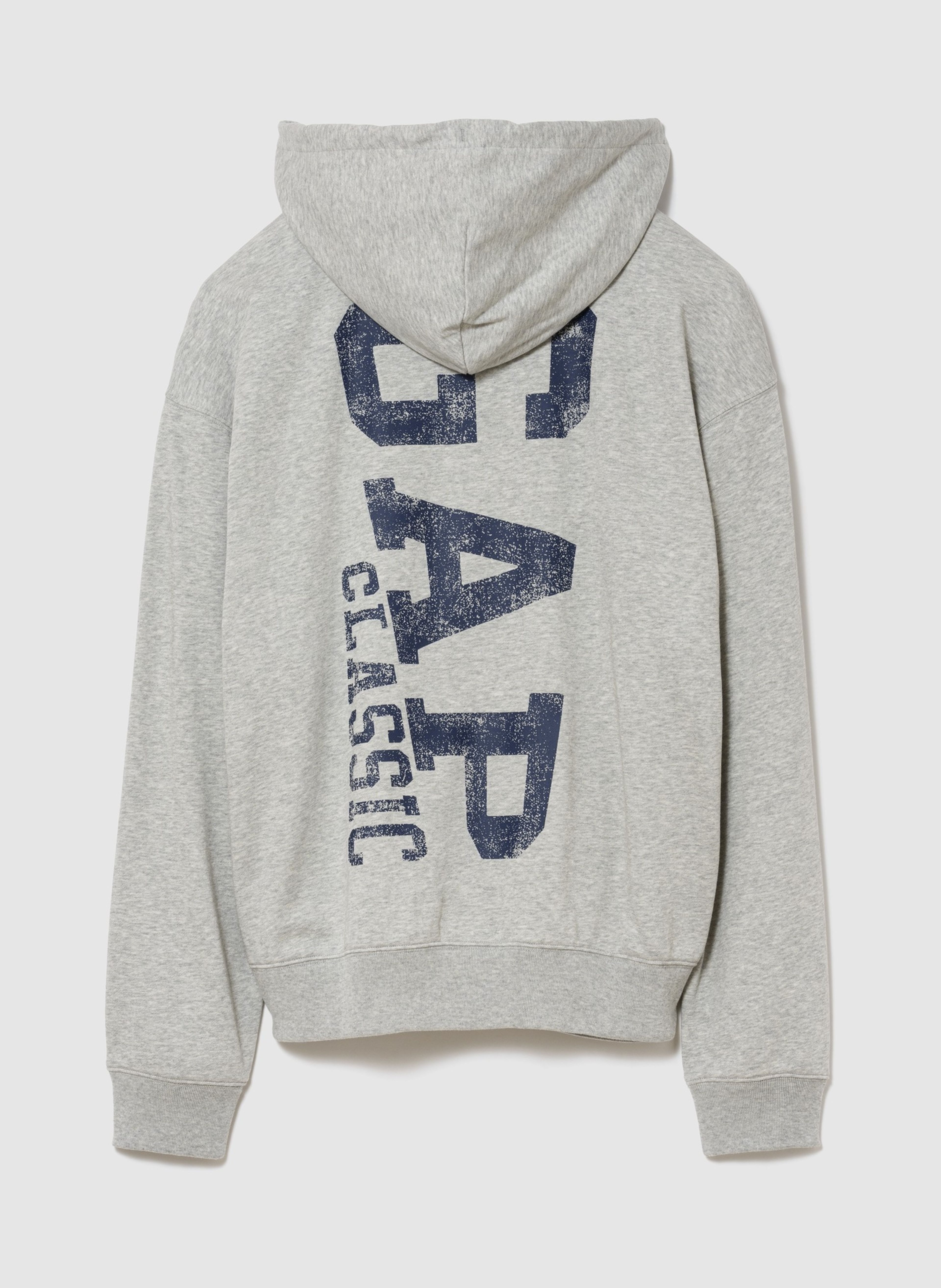 French Terry Hoodie mit Logo - 002