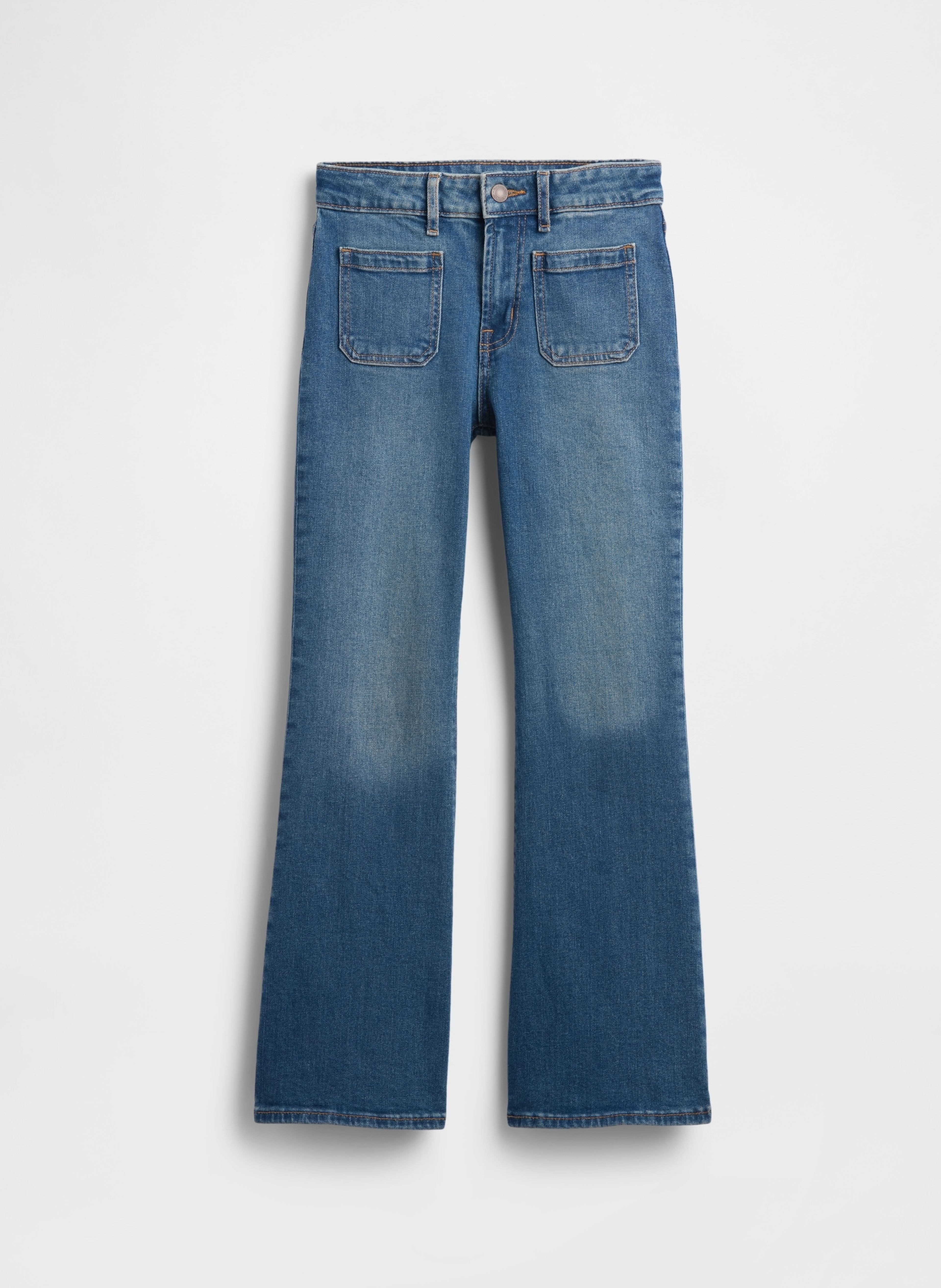 Blugi pentru copii High Rise Flare - 004