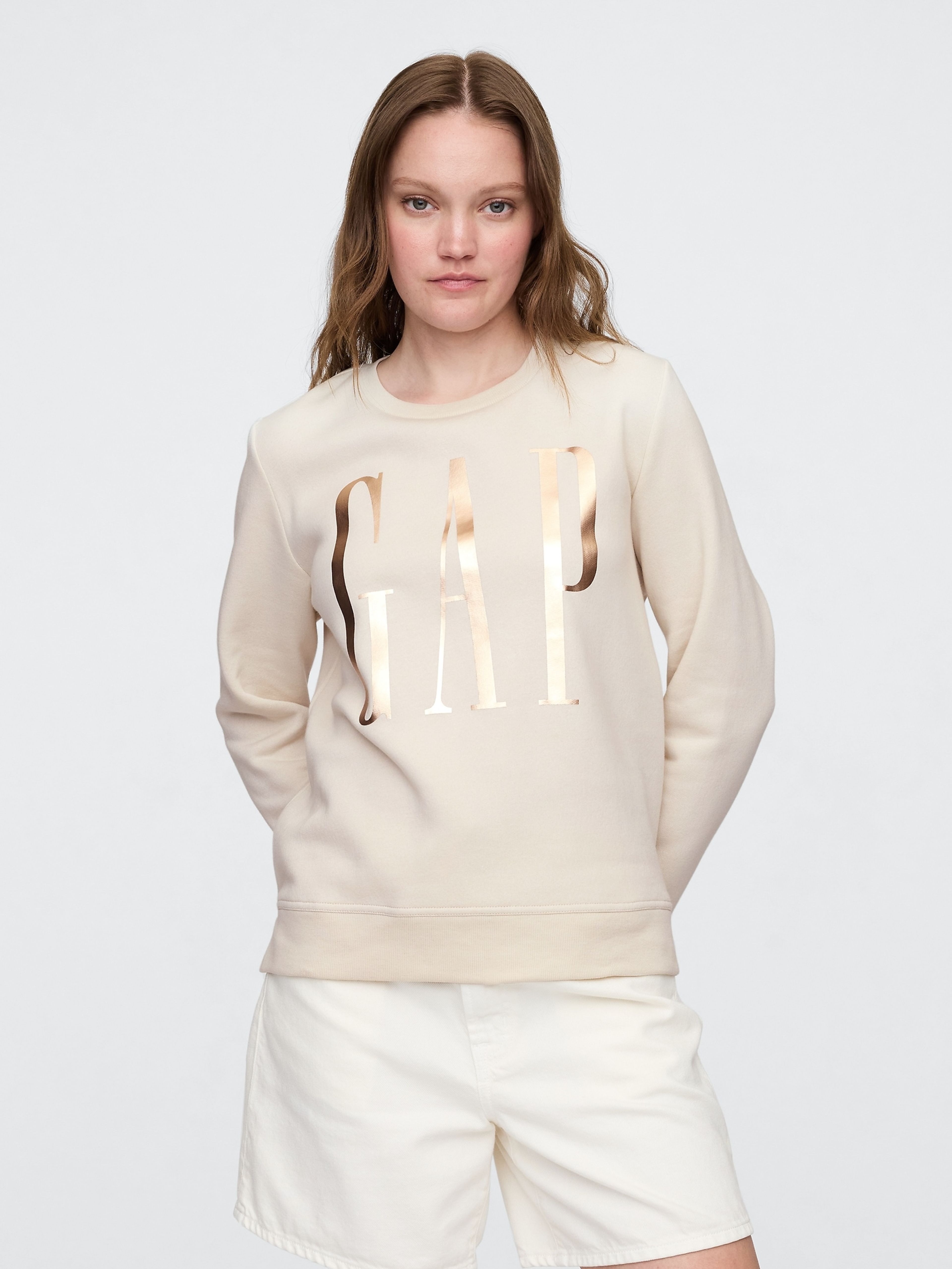 Damen-Sweatshirt mit Logo