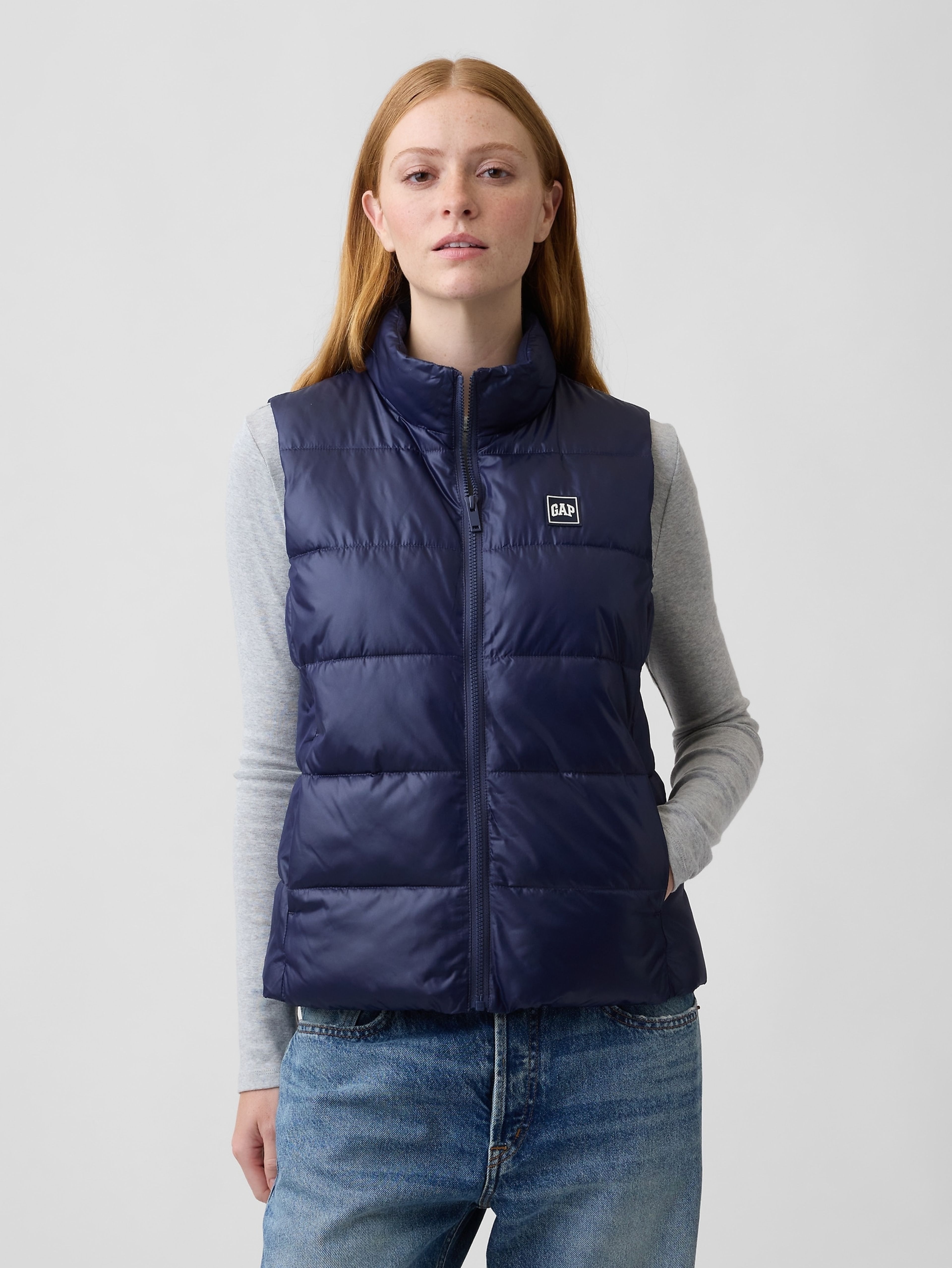 Veste matelassée avec logo - 001