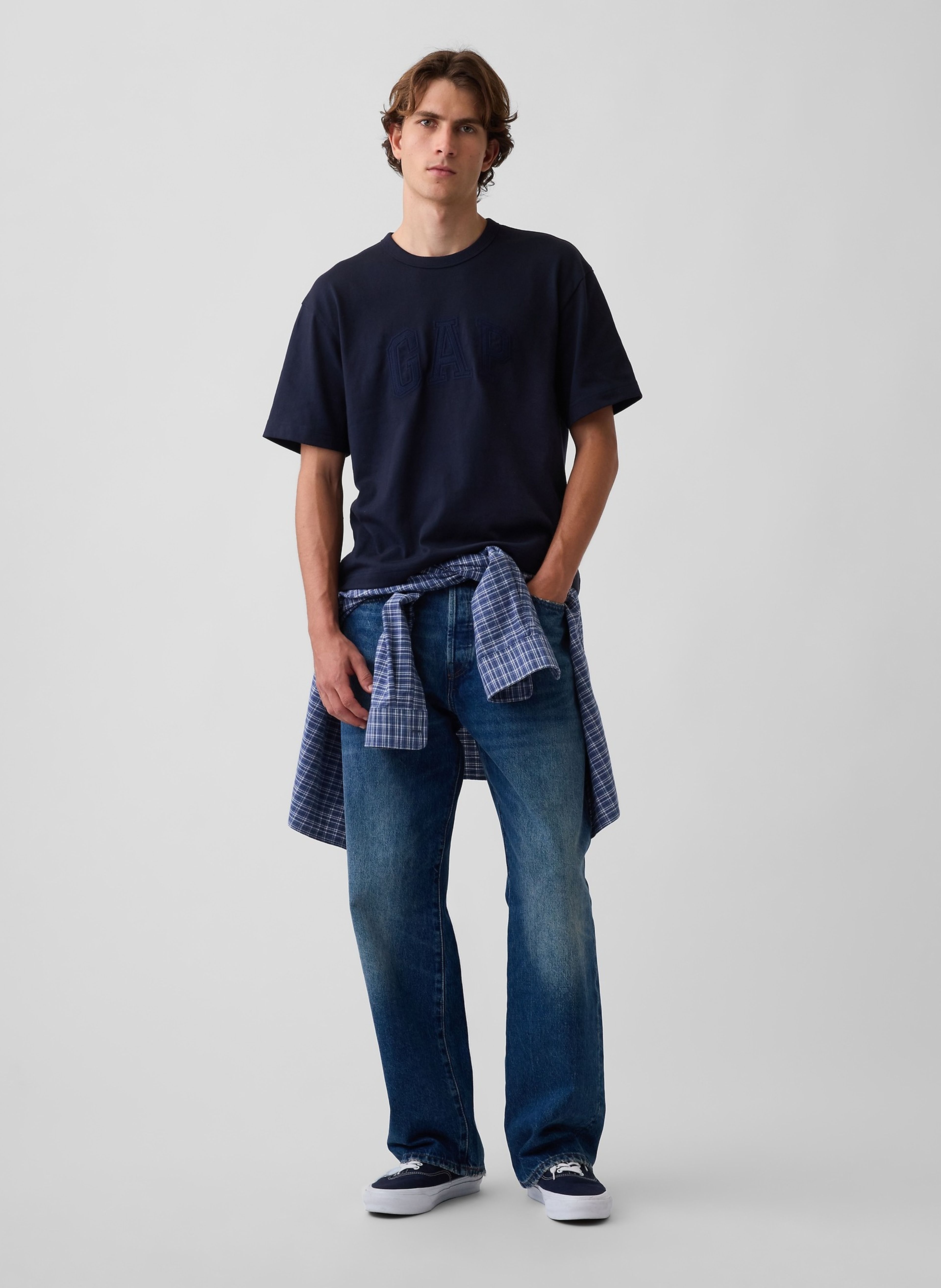 Crop T-shirt Heavyweight z logo - 002