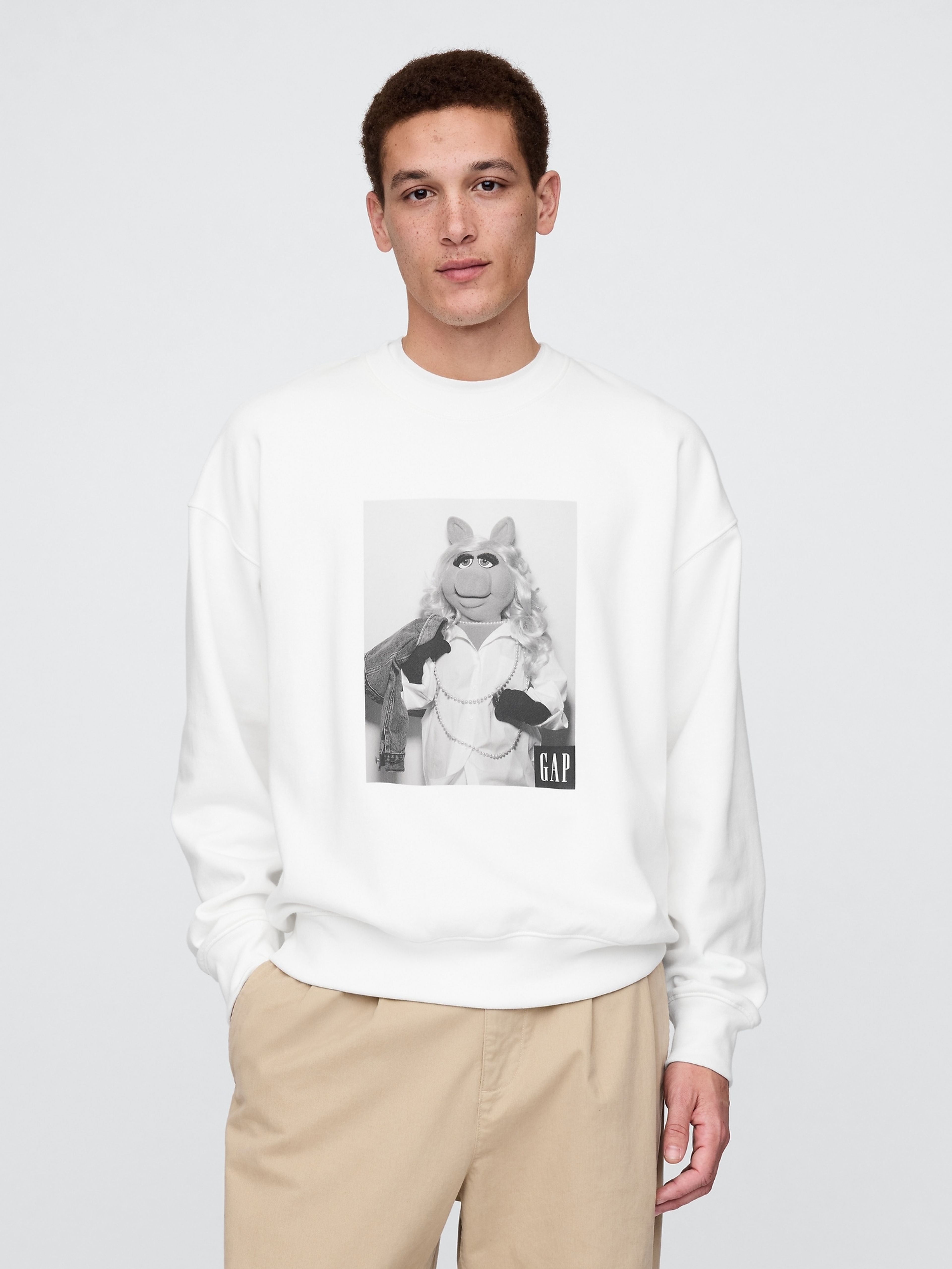 Oversize bluza Gap x The Muppets Unisex