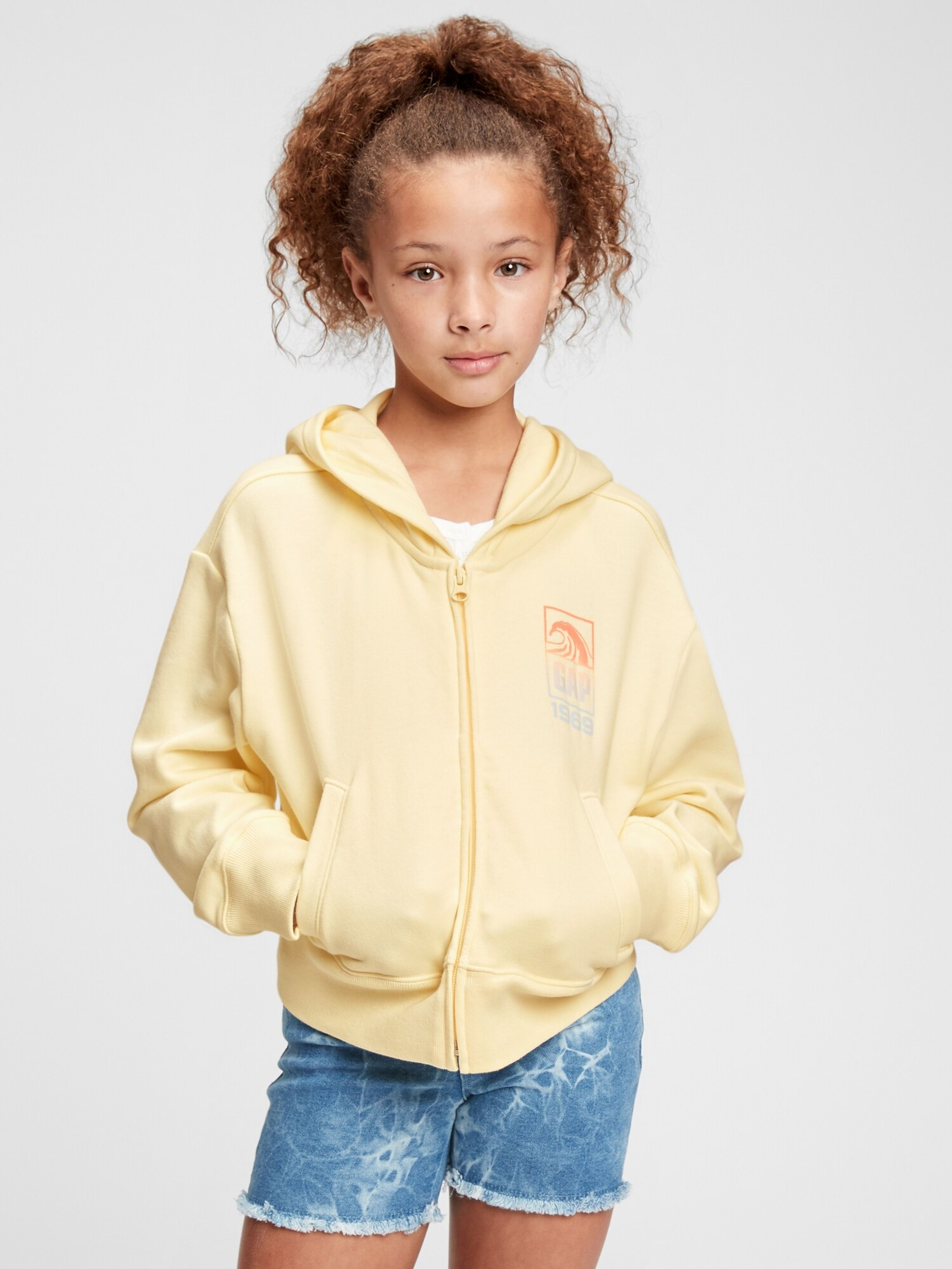 Kinder-Sweatjacke GAP Logo