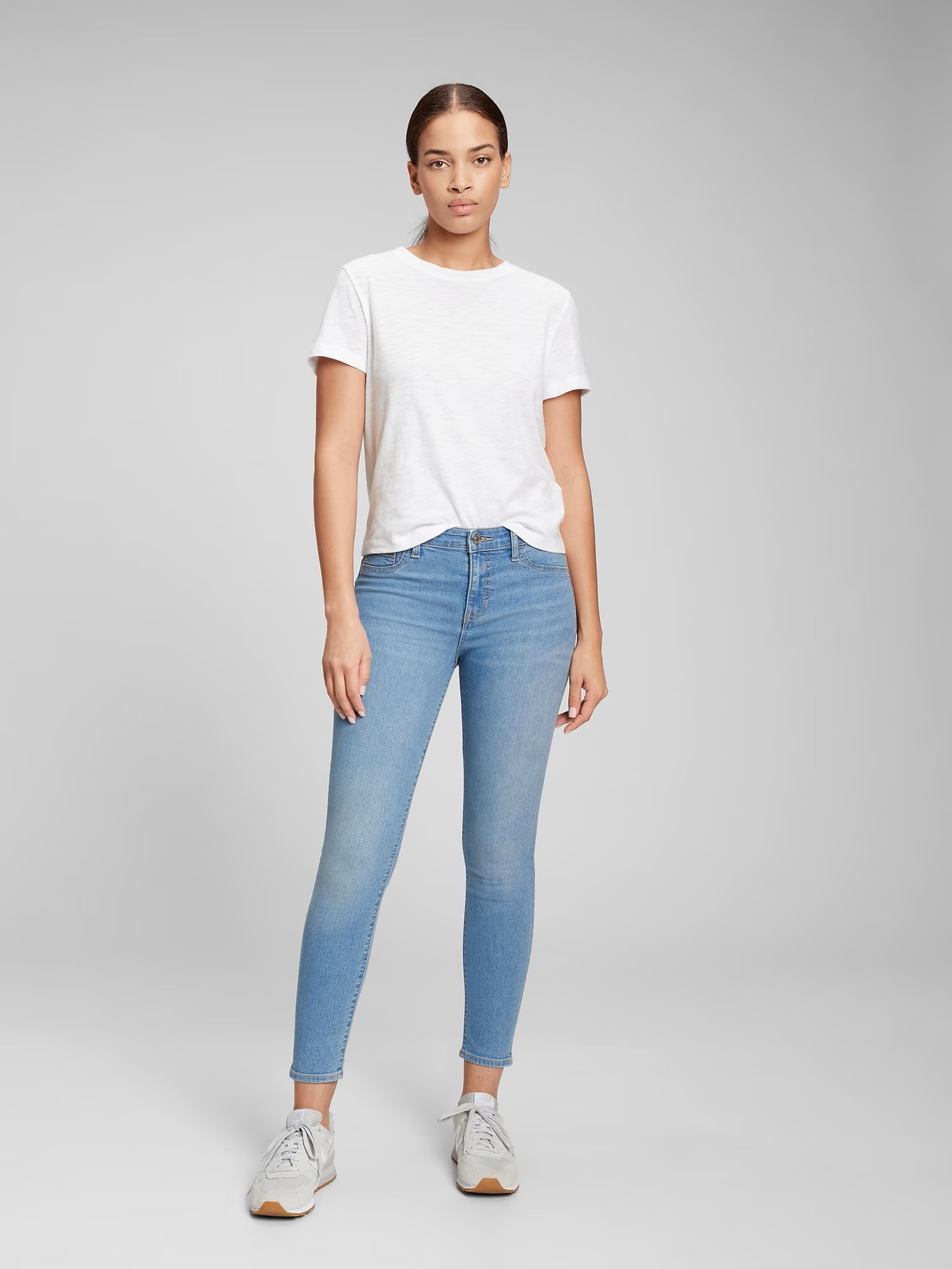 Nadrágok Mid Rise Favorite Crop Jeggings