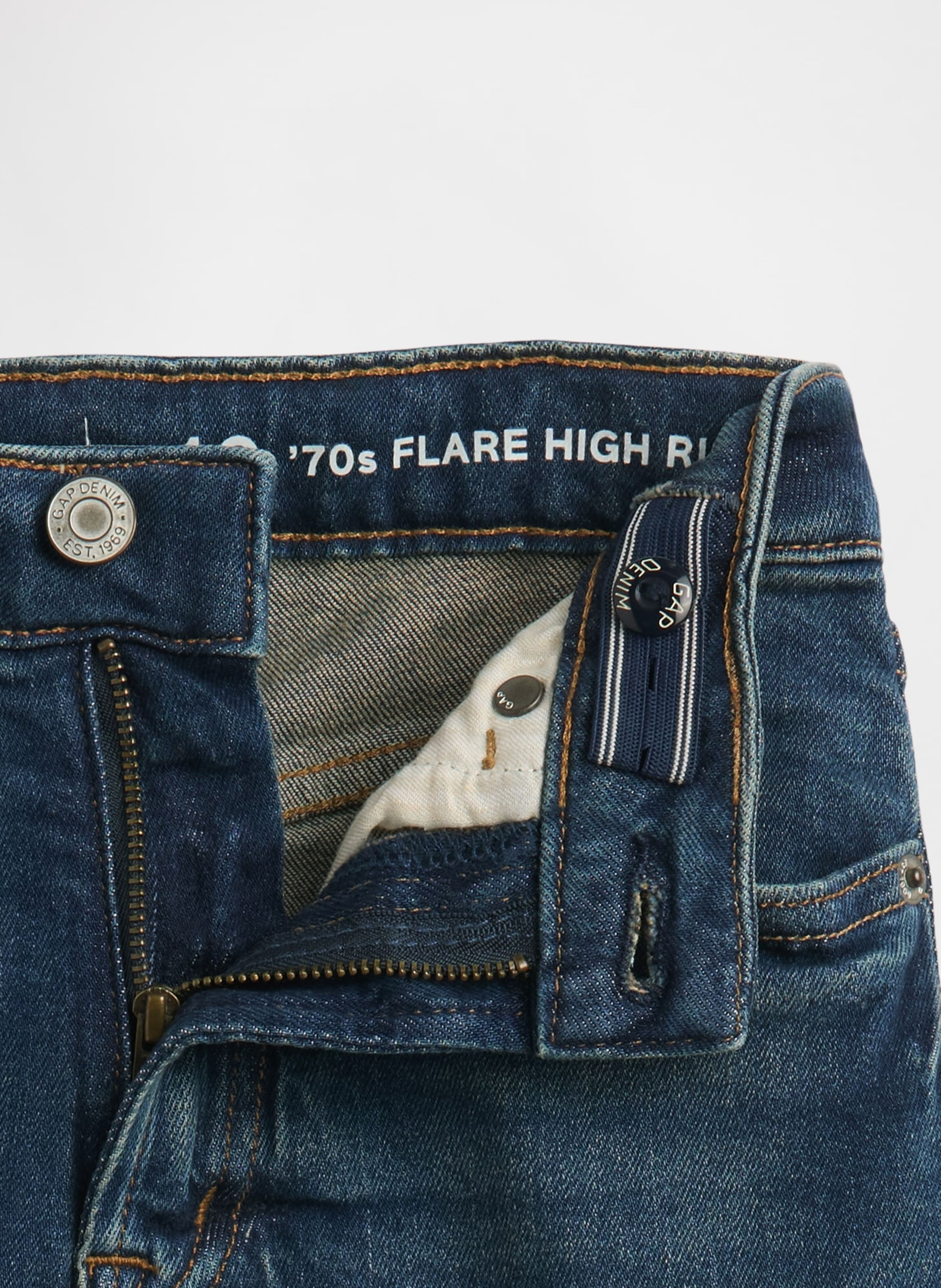 Blugi pentru copii High Rise Flare - 005