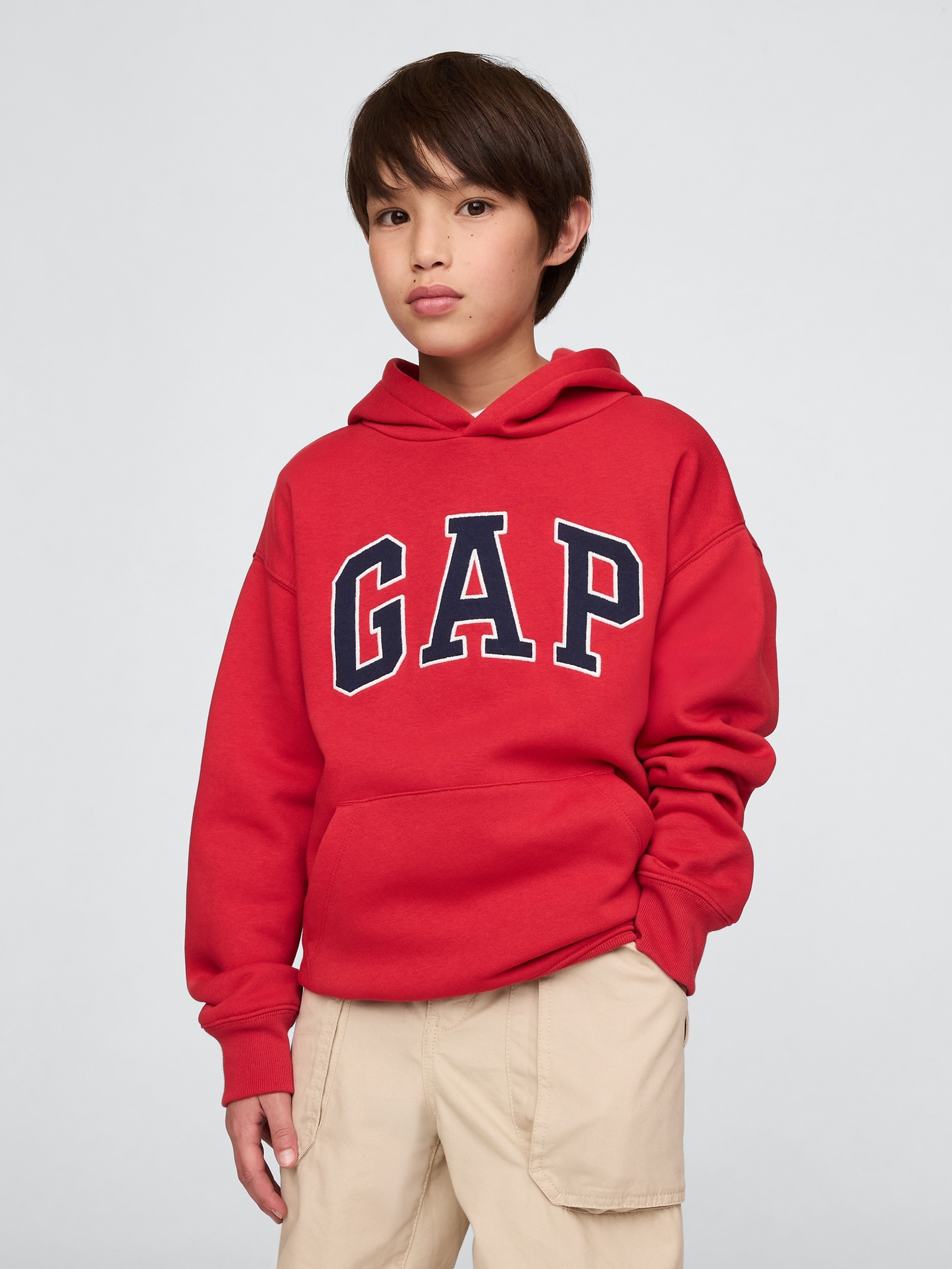 Jungen-Sweatshirt mit Logo