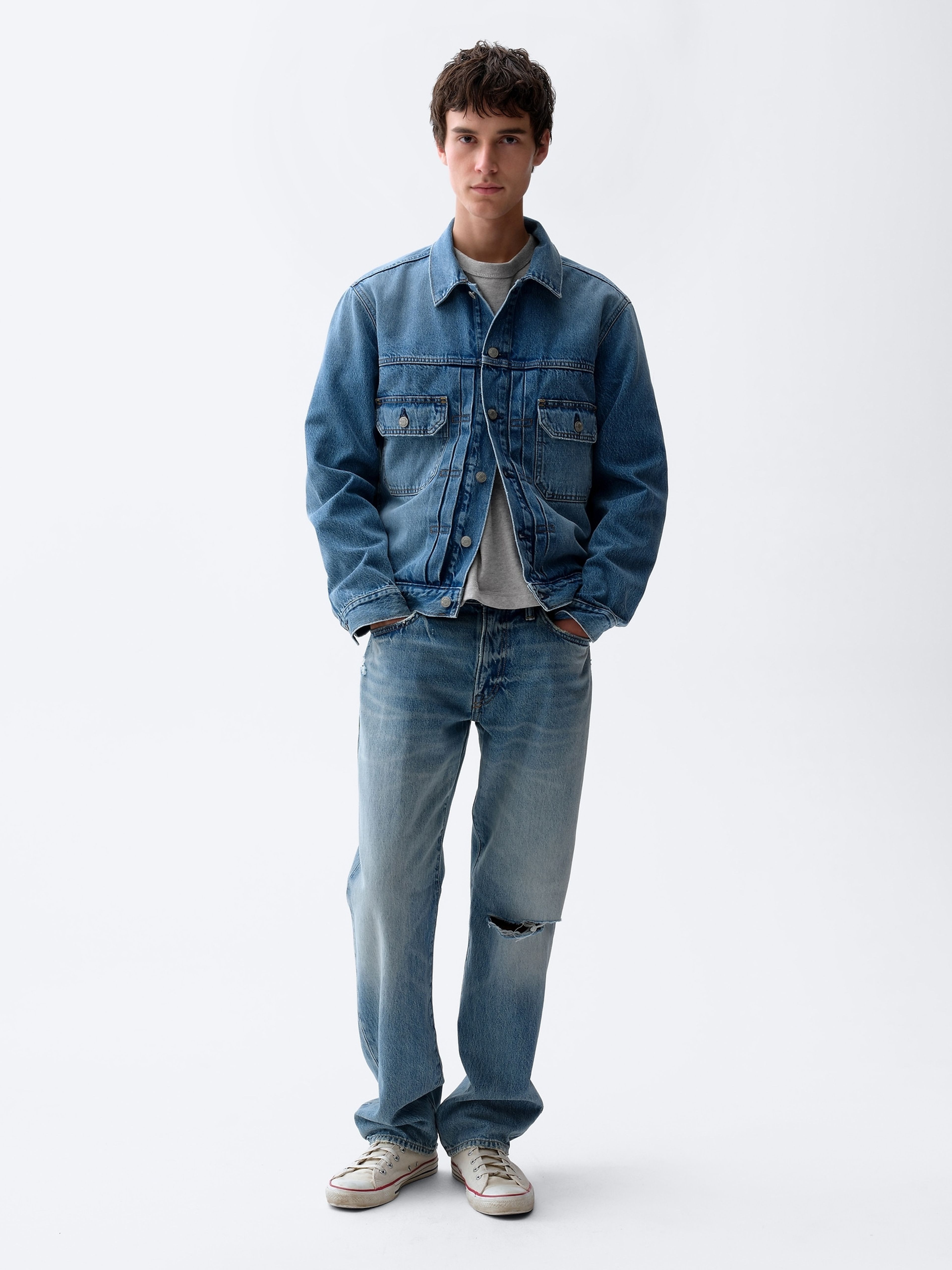 Jeansy Baggy unisex - 008