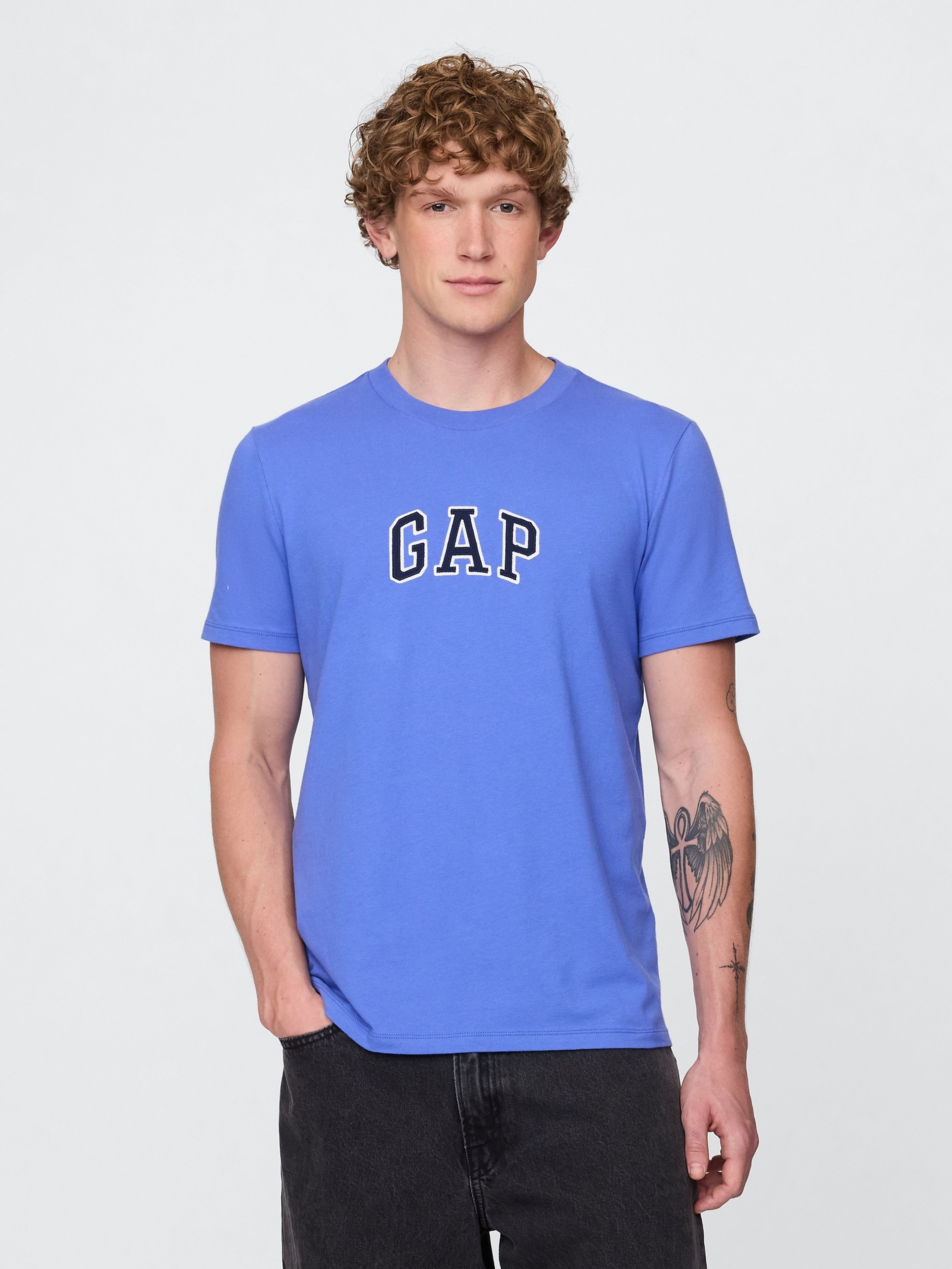 Herren-T-Shirt mit Logo