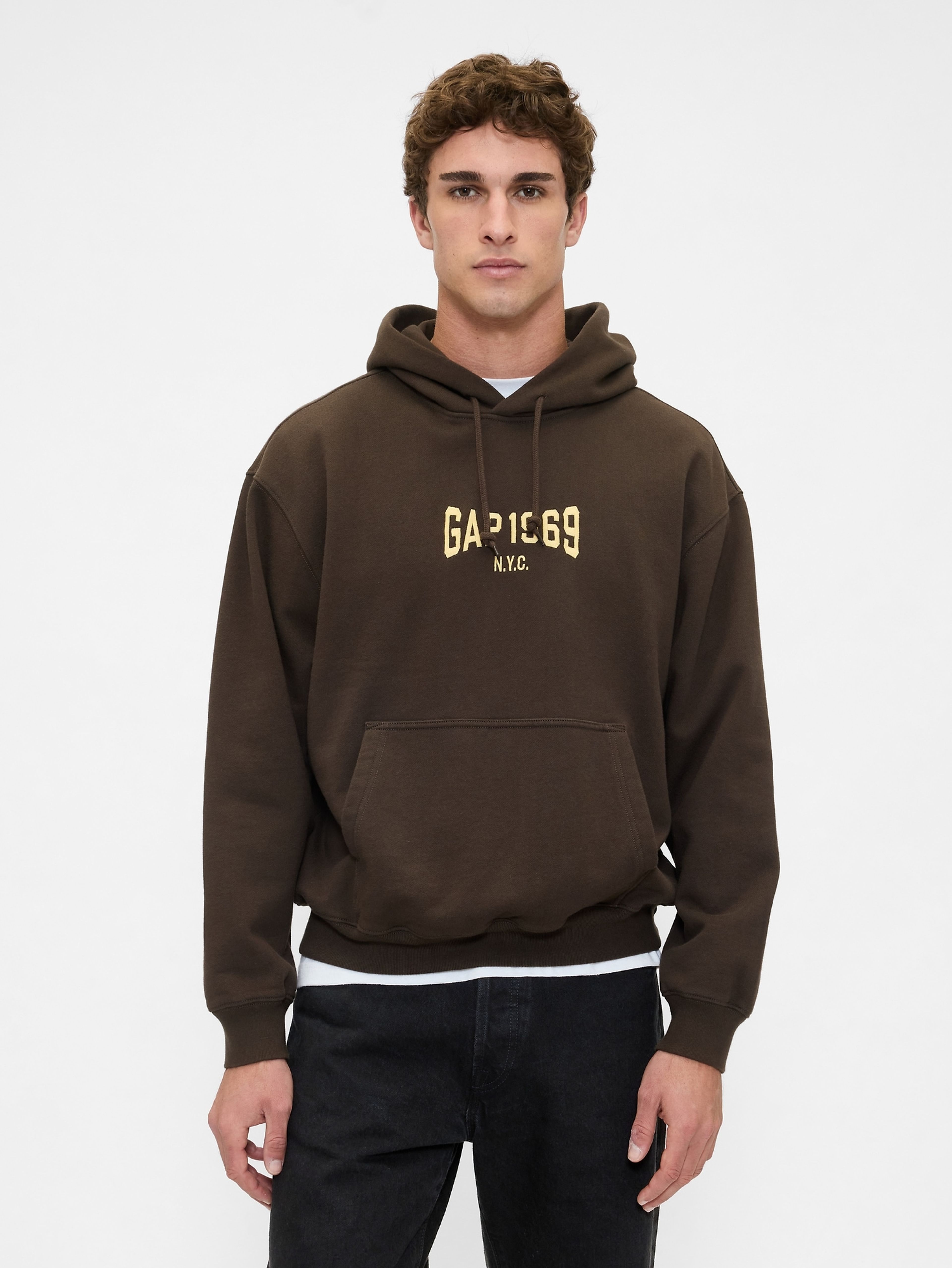 Herren-Oversize-Sweatshirt Heavyweight