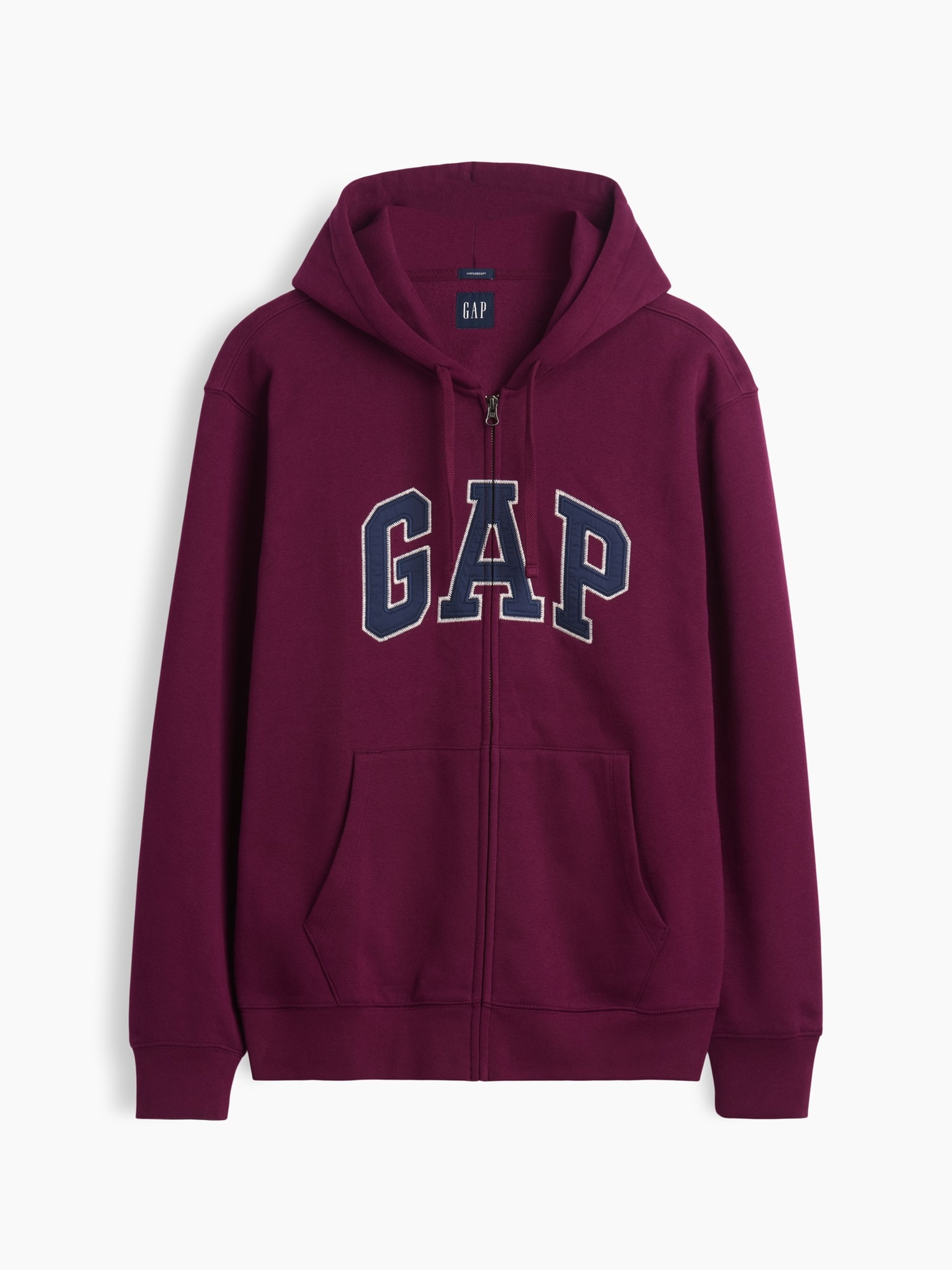 Sweat à capuche VintageSoft unisex avec logo - 005