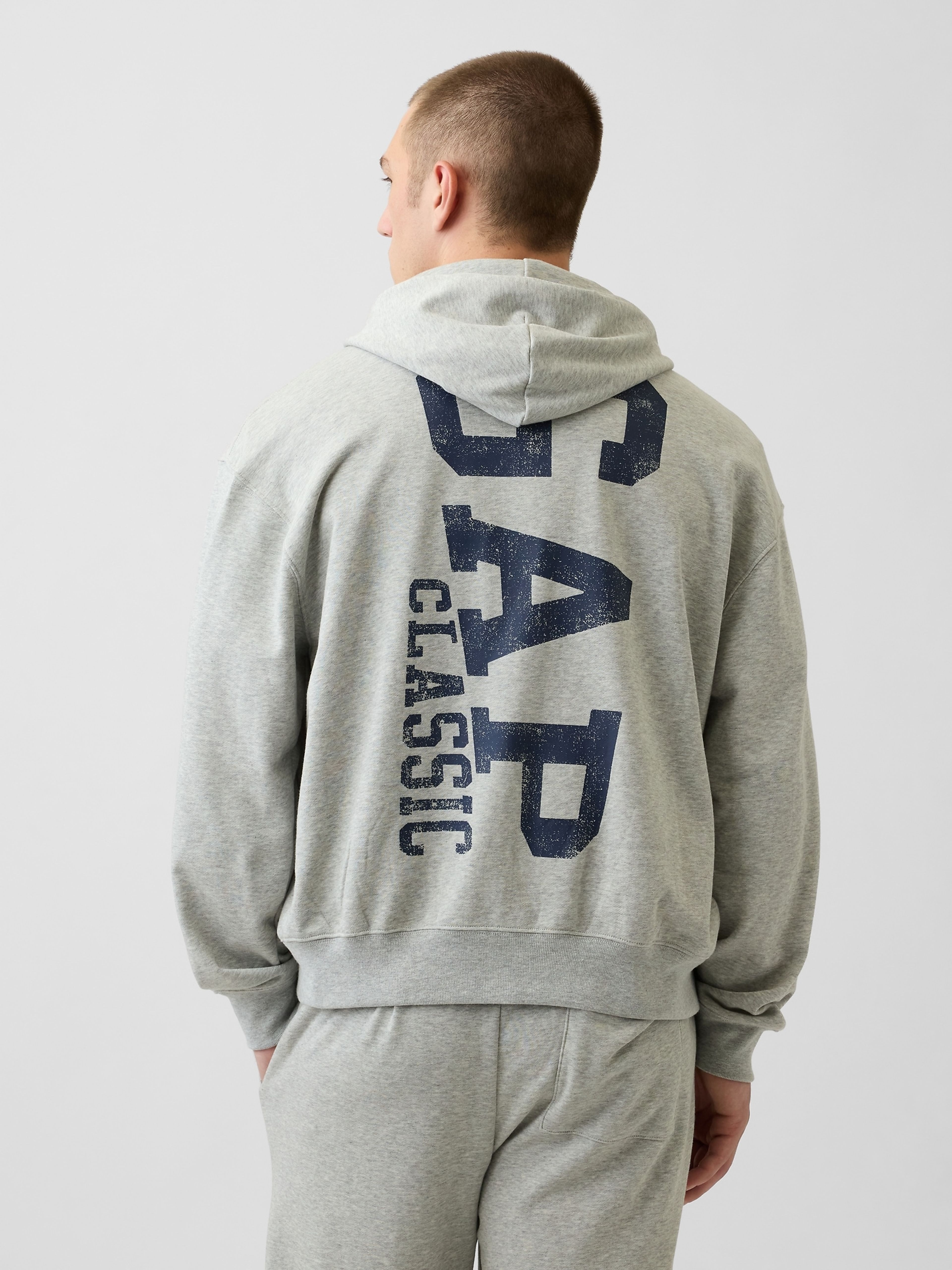 Bluza French Terry z logo - 001