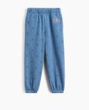Baby spodnie dresowe VintageSoft z logo-Niebieski - 001