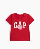 Bébé T-shirt imprimé-Rouge - 001