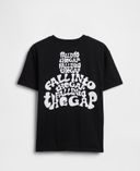 Dziecięcy T-shirt z kieszonką Brannan Bear-Czarny - 002