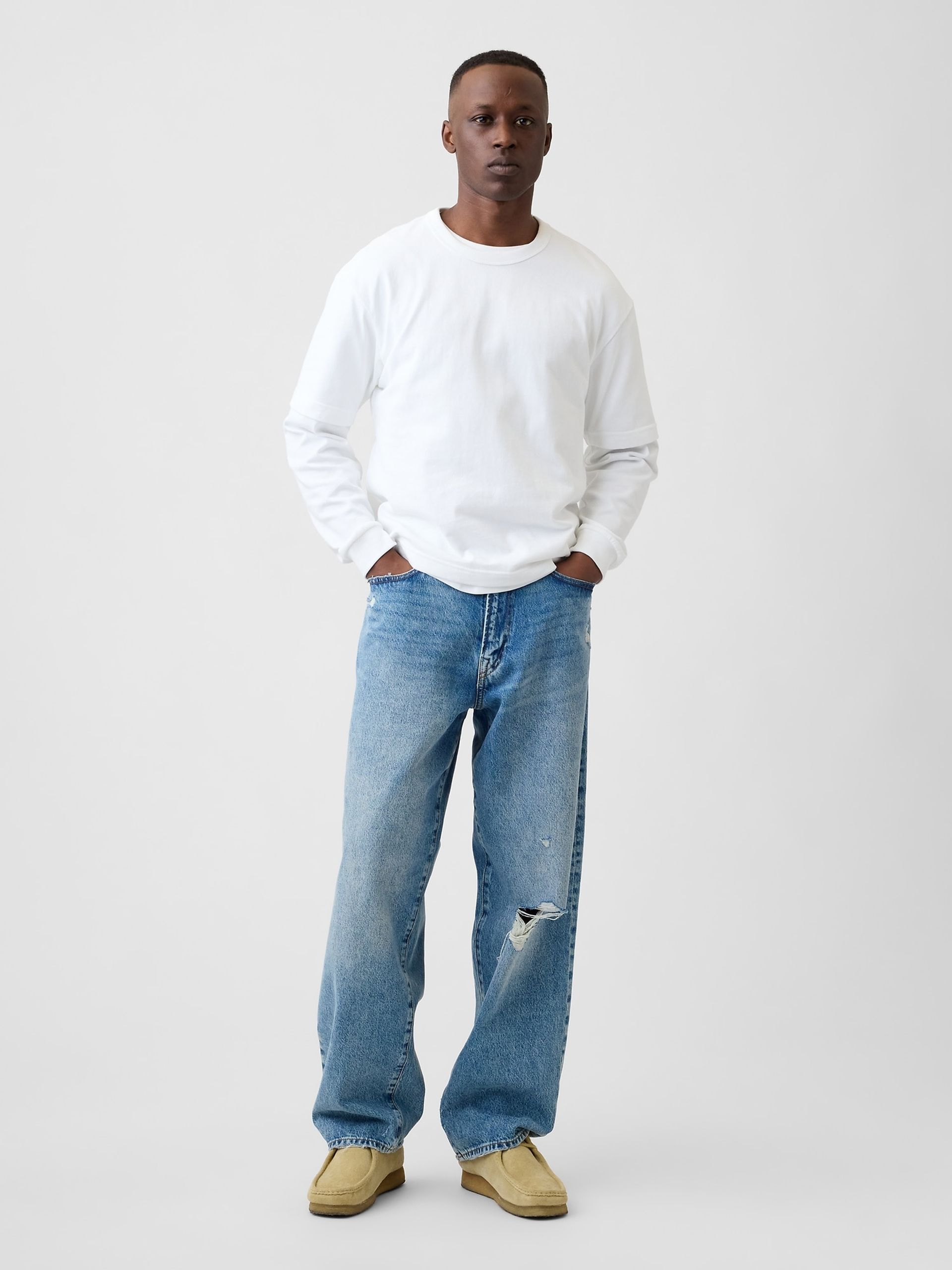 Džíny Baggy unisex - 001