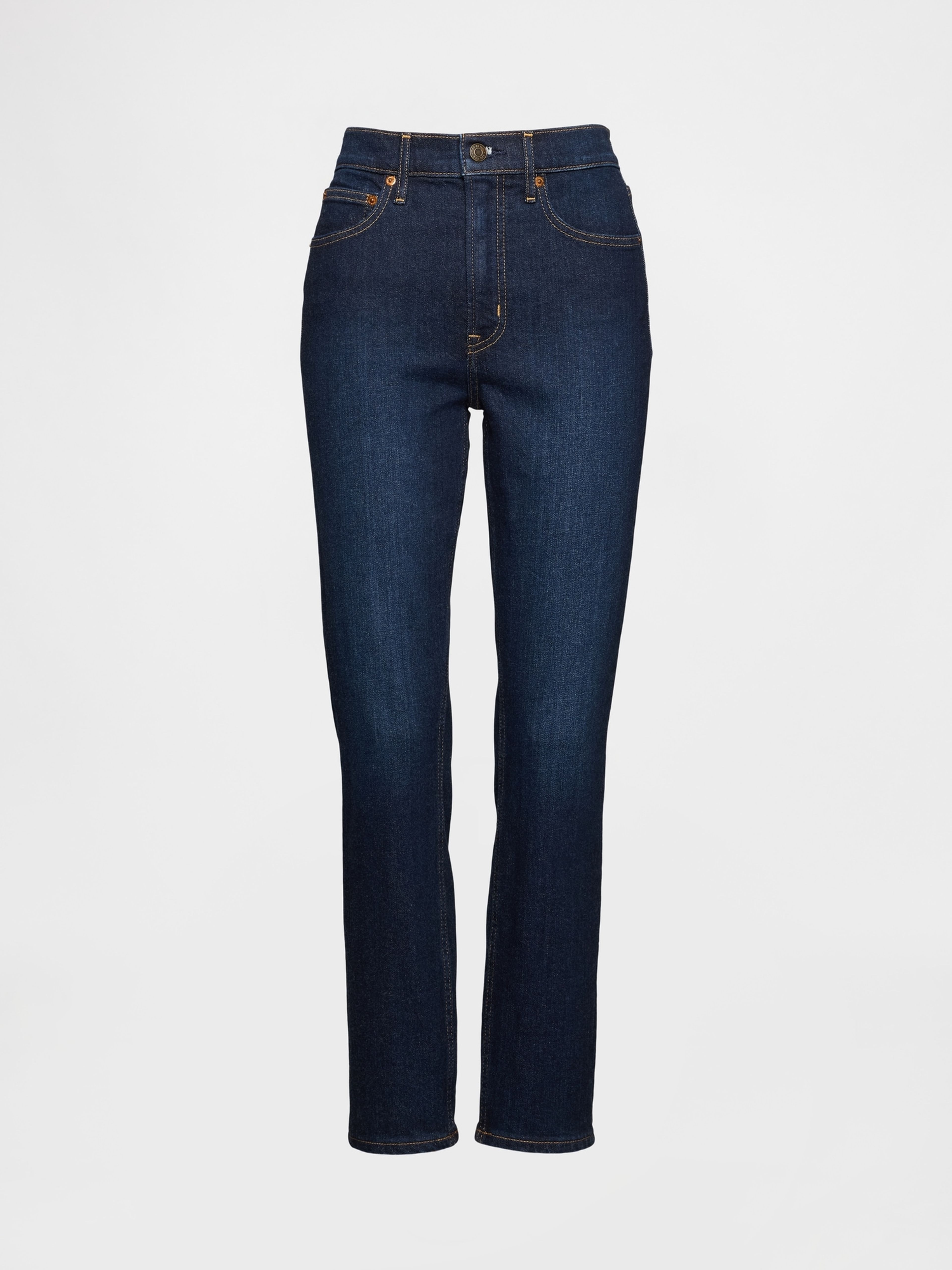 Jeans High Rise Slim Vintage - 008