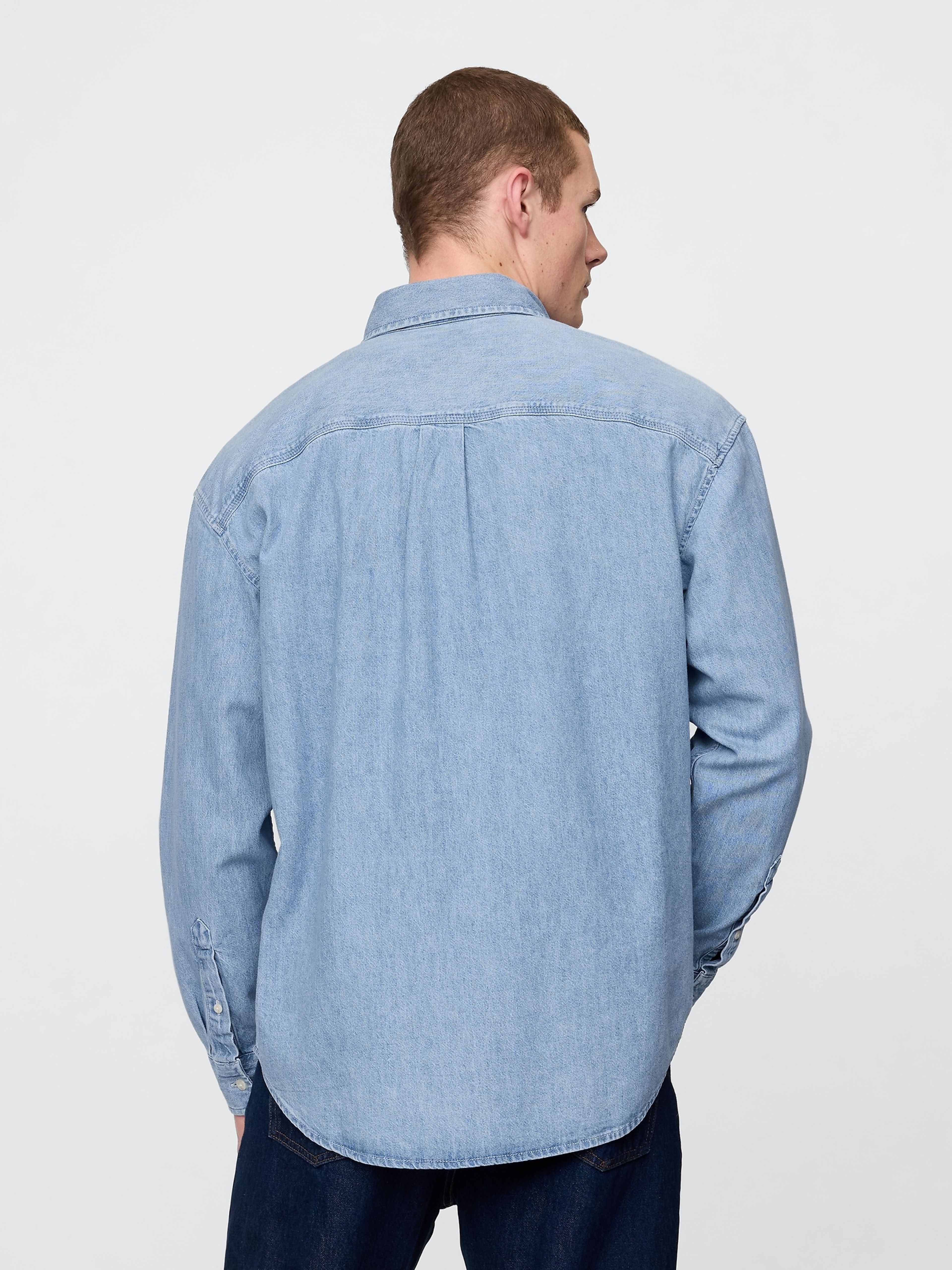 Oversize Jeanshemd Big Shirt - 003