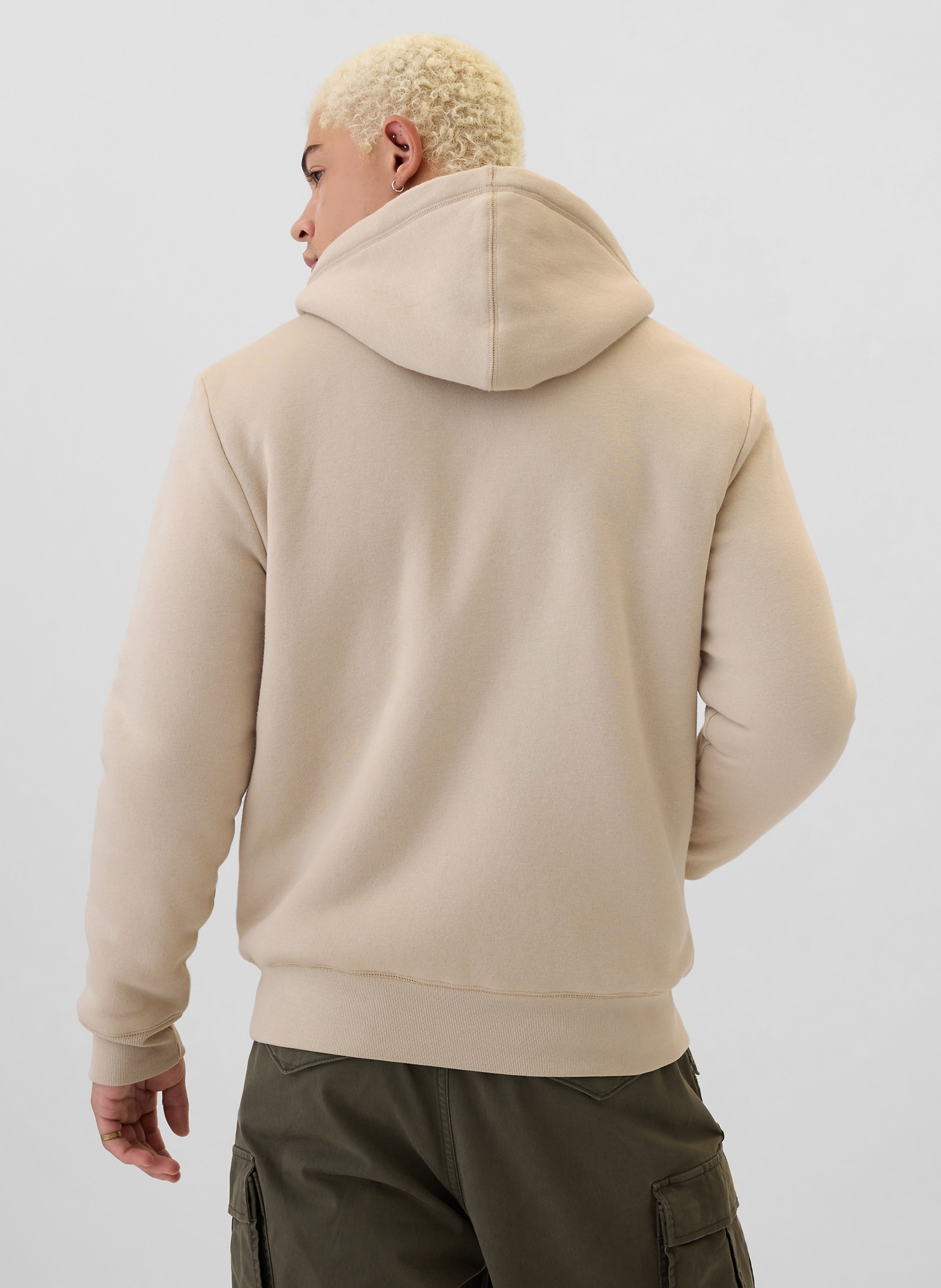 Mikina sherpa s logem - 002
